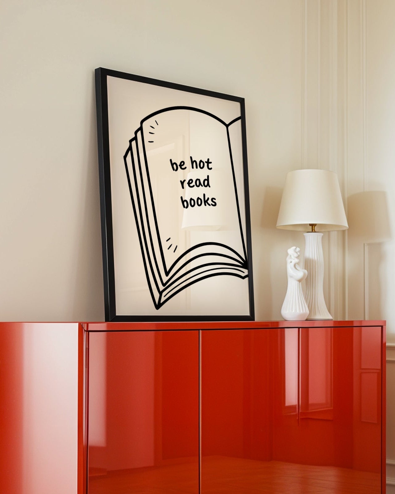 Be Hot Read Books Poster