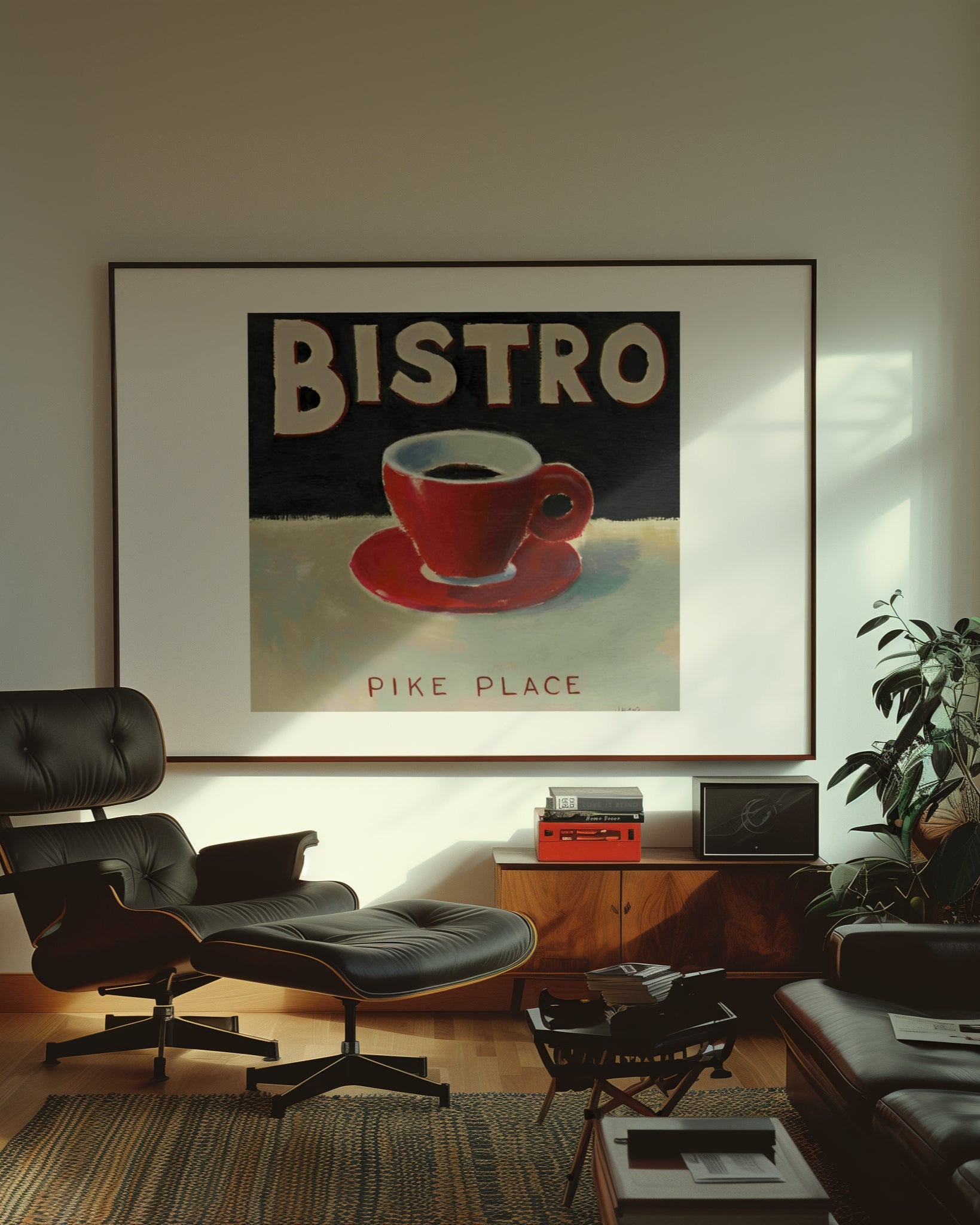Bistro, Pike Place Poster