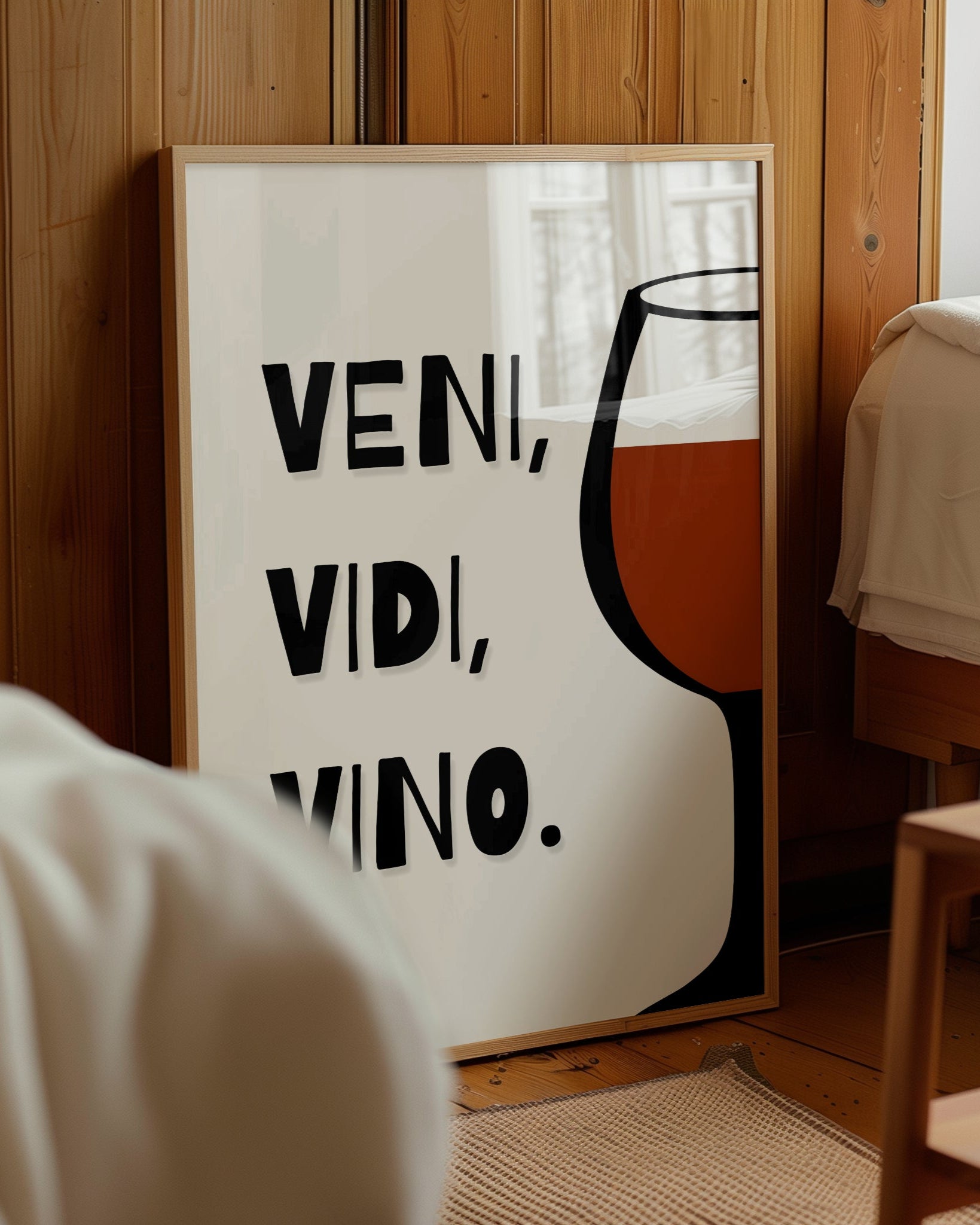 Veni, Vidi, Vino Poster