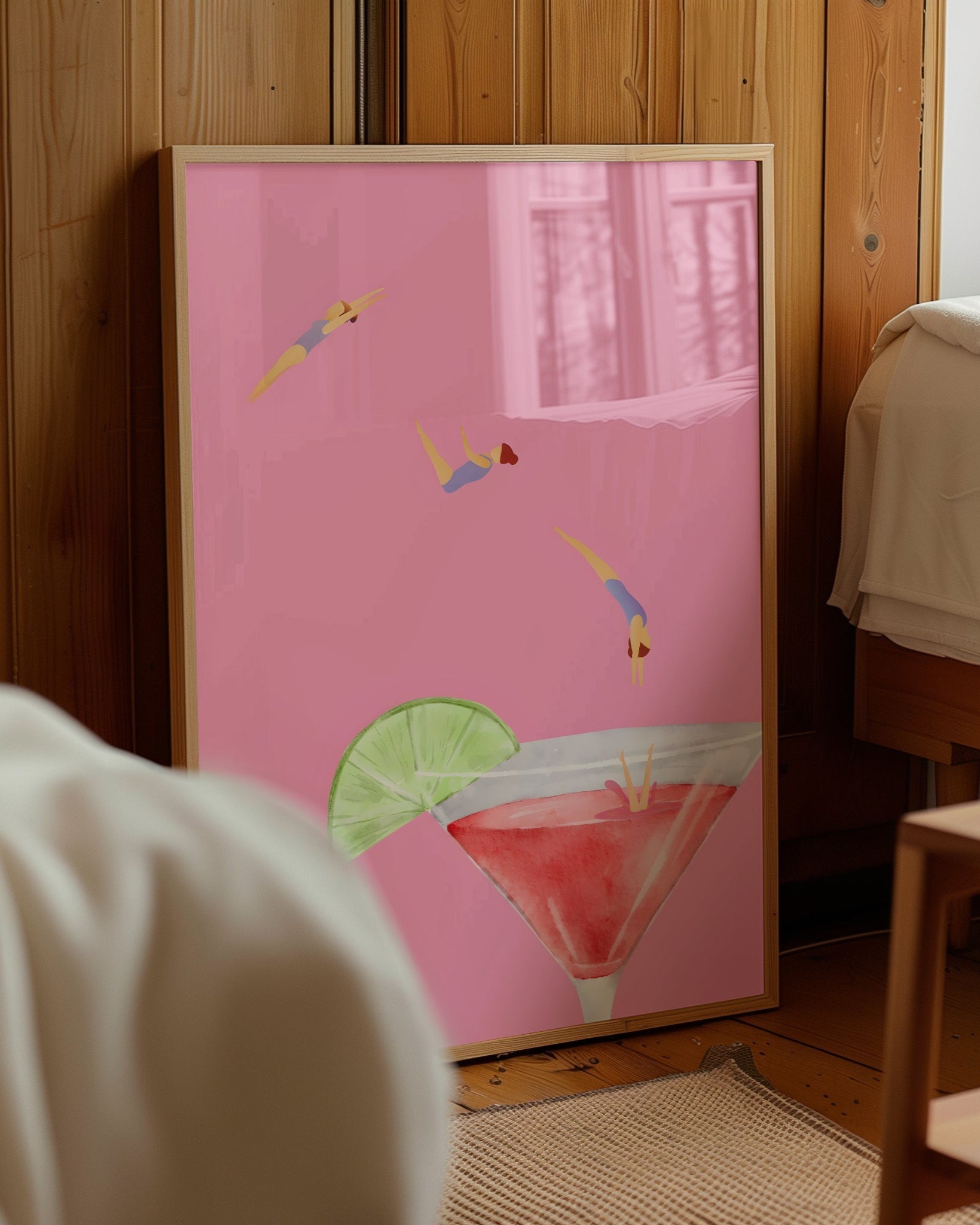 Jump into Cocktail Poster