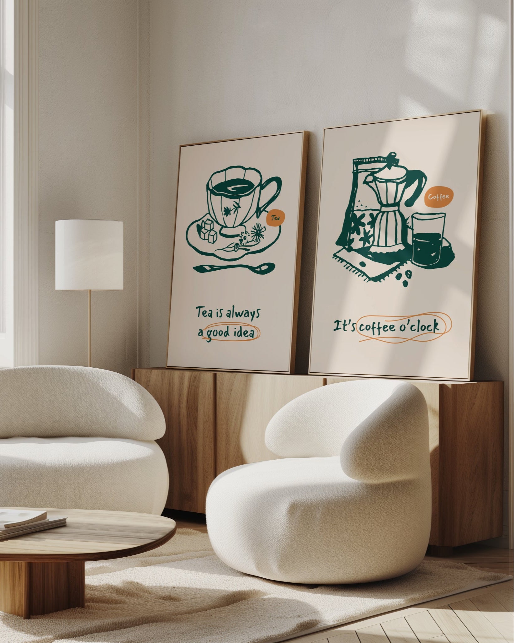 Mutfak 2'li Poster Seti