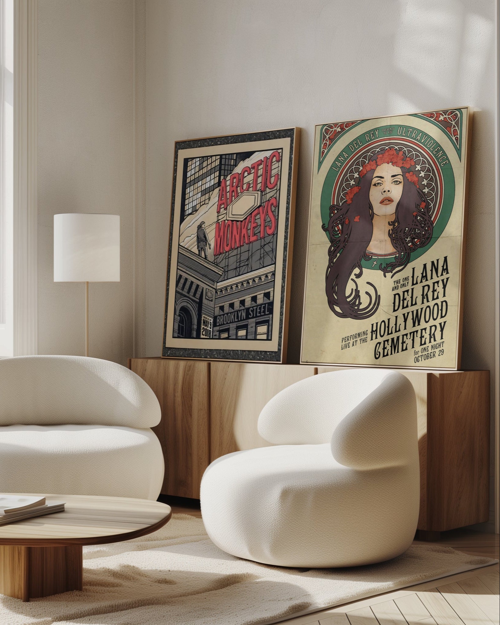 Arctic Monkey & Lana Del Rey 2'li Poster Seti