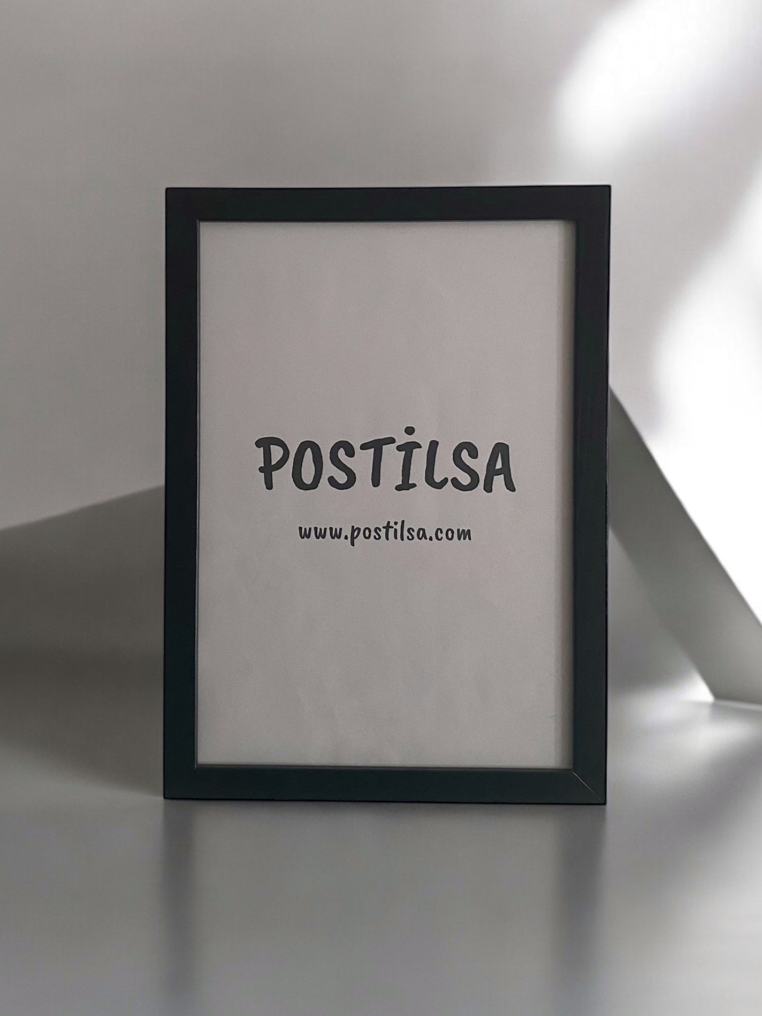 Ahşap Çerçeve - Siyah