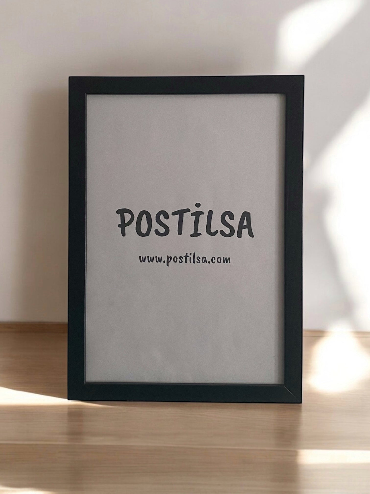 Ahşap Çerçeve - Siyah