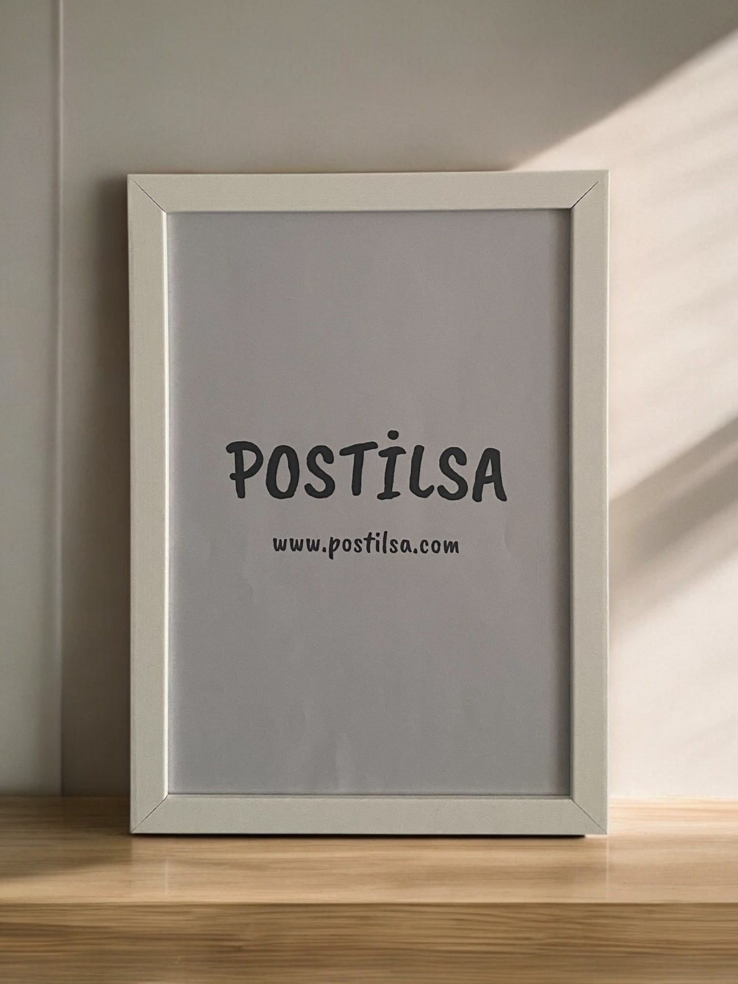 Ahşap Çerçeve - Beyaz