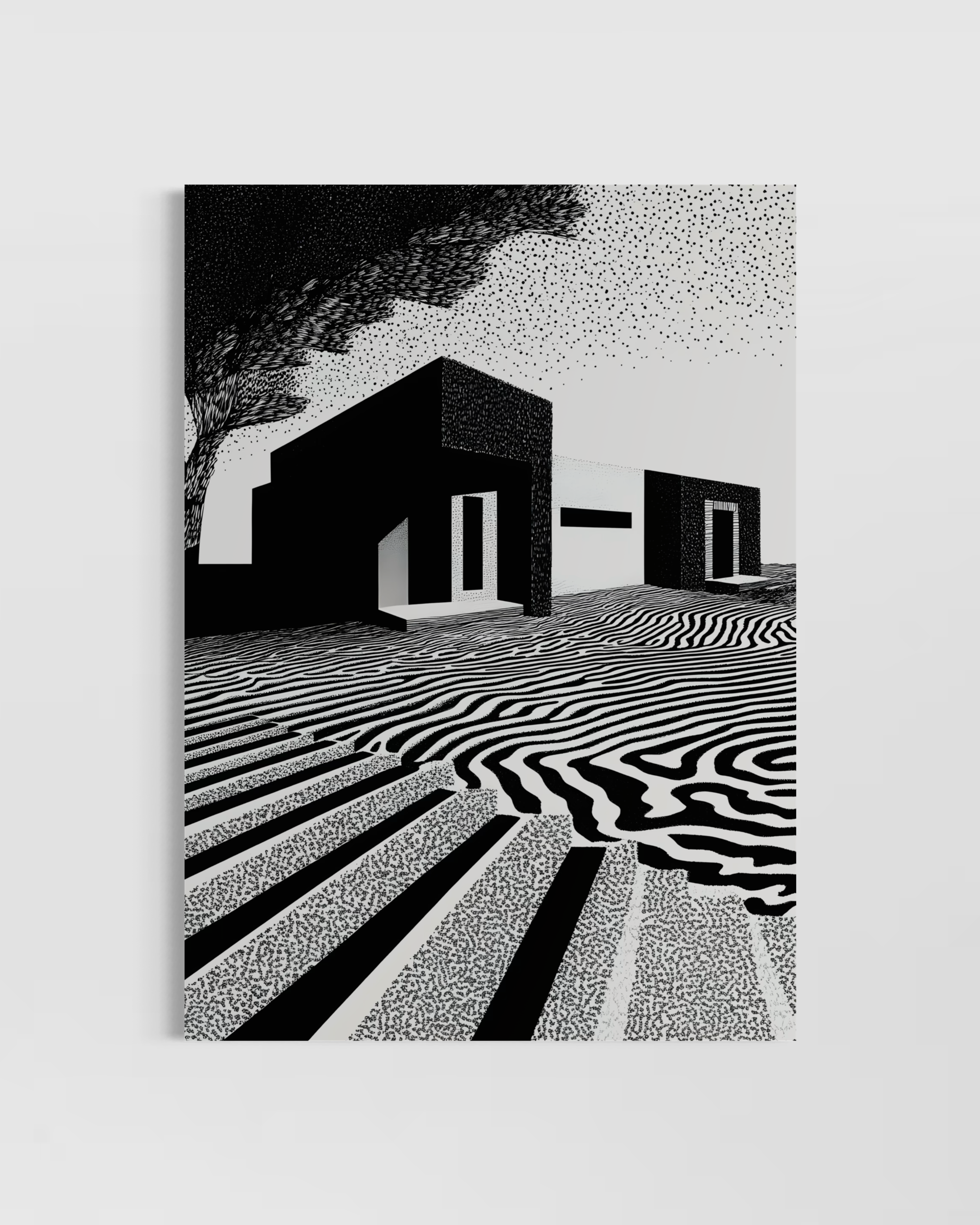 Siyah & Beyaz 2'li Poster Seti