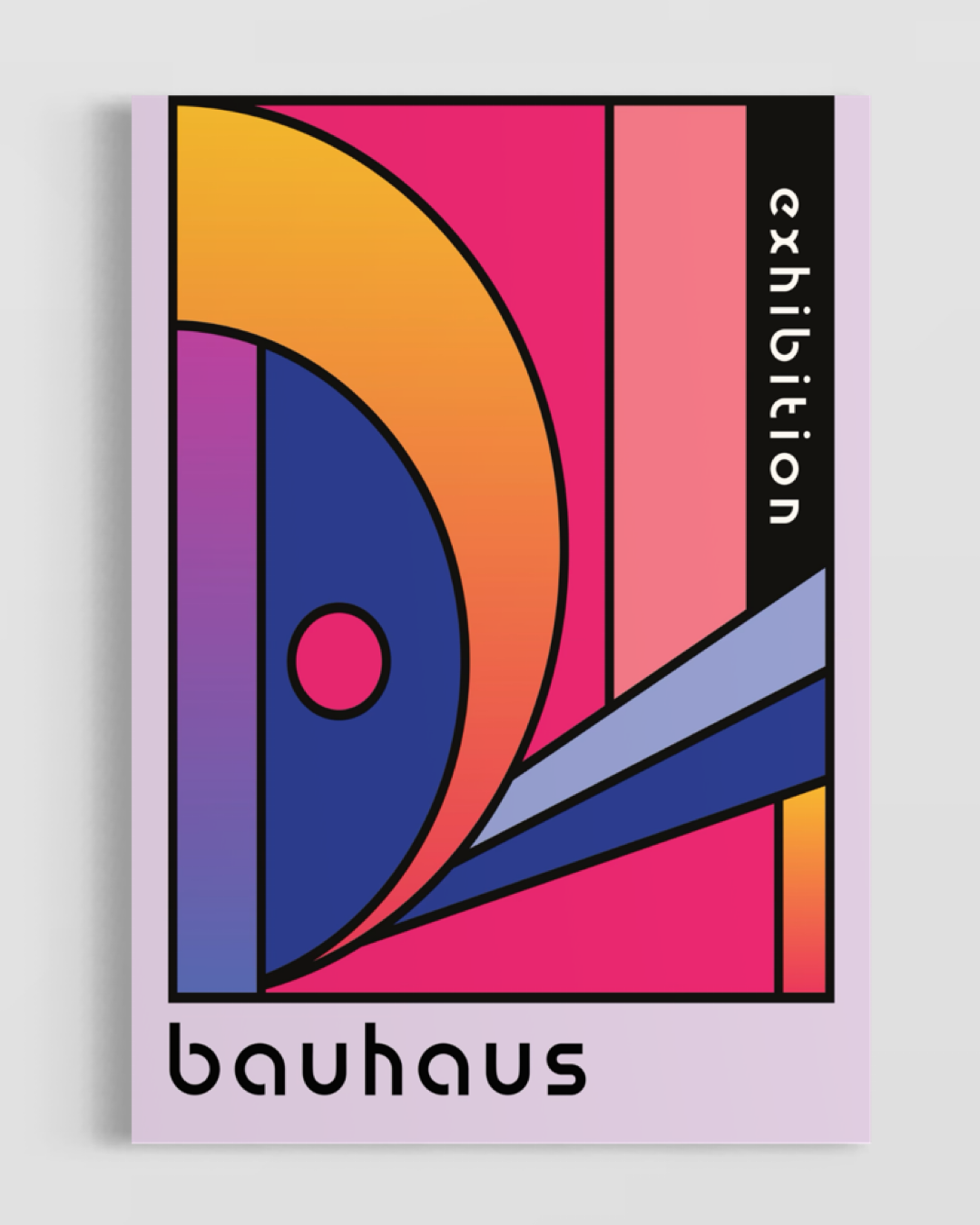 Bauhaus No.3 Poster