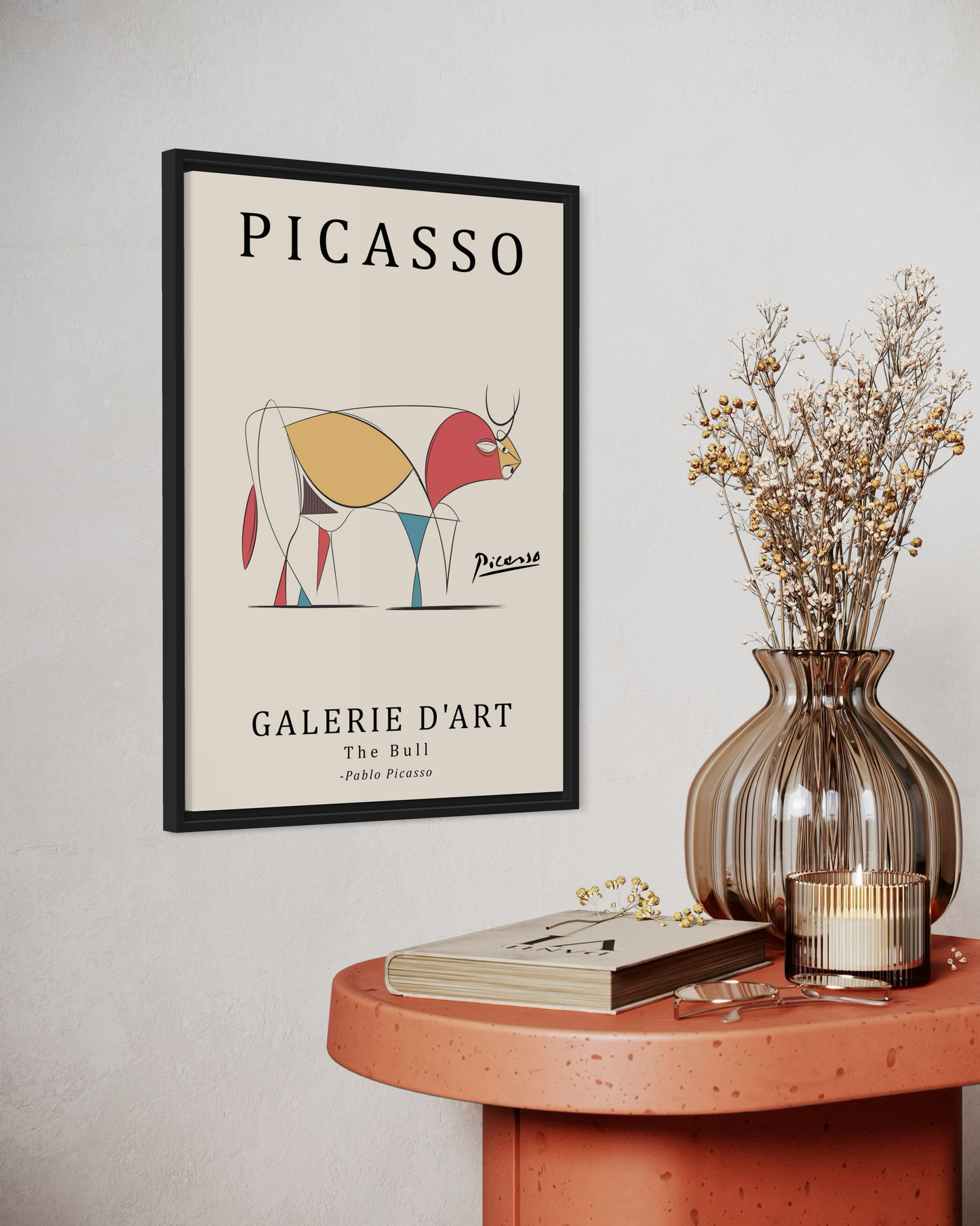 Picasso The Bull Poster