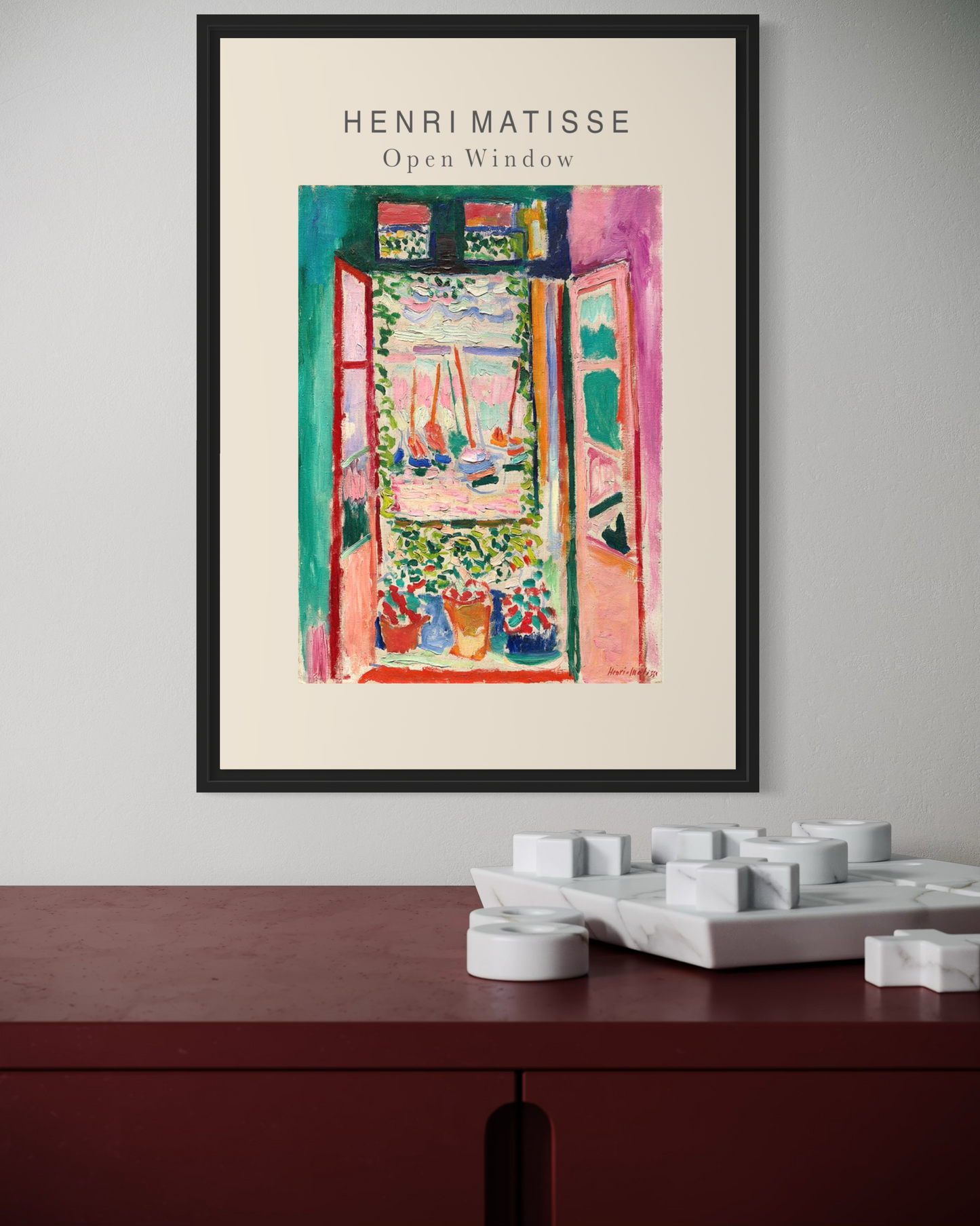 Matisse Open Window Poster