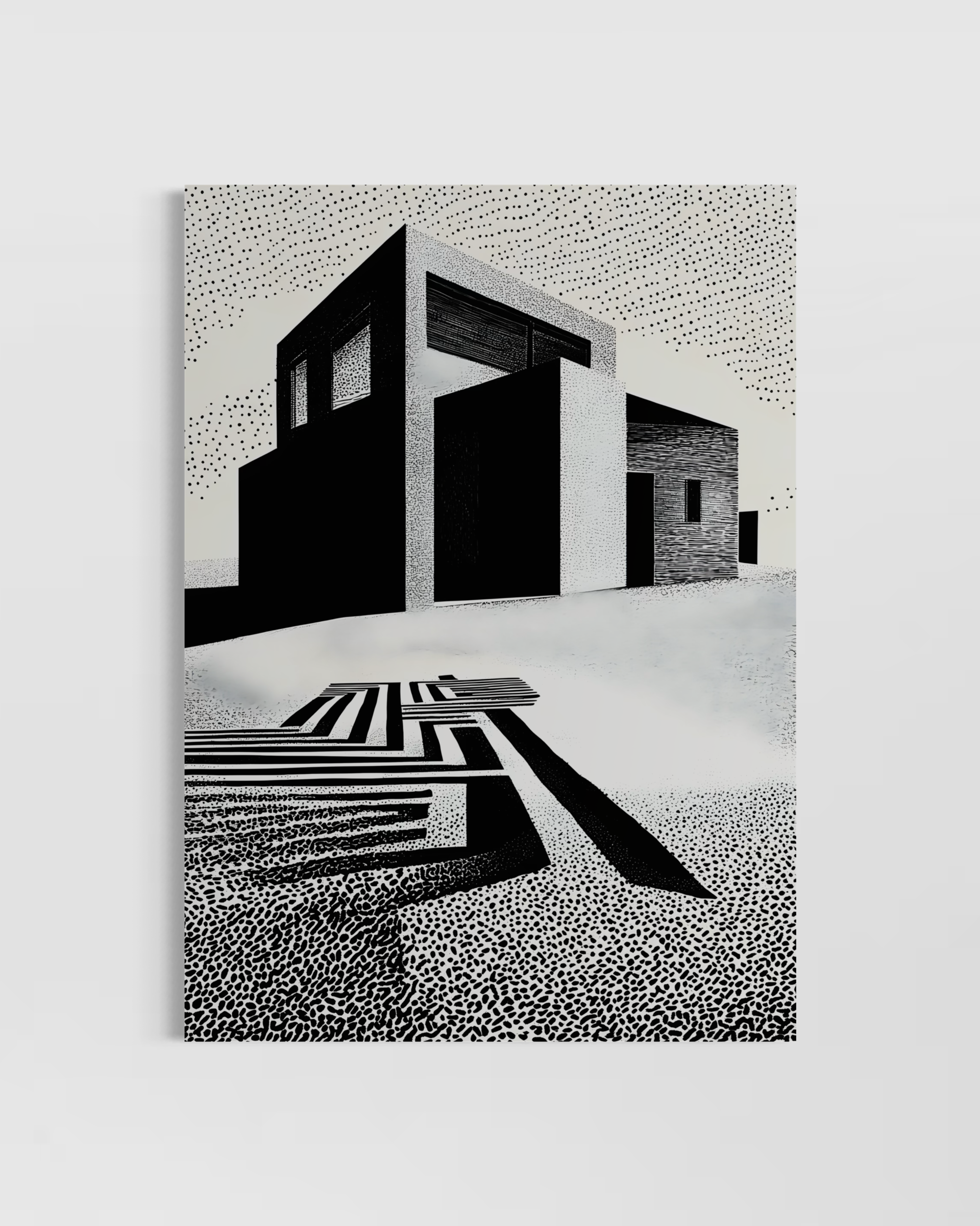 Siyah & Beyaz 2'li Poster Seti