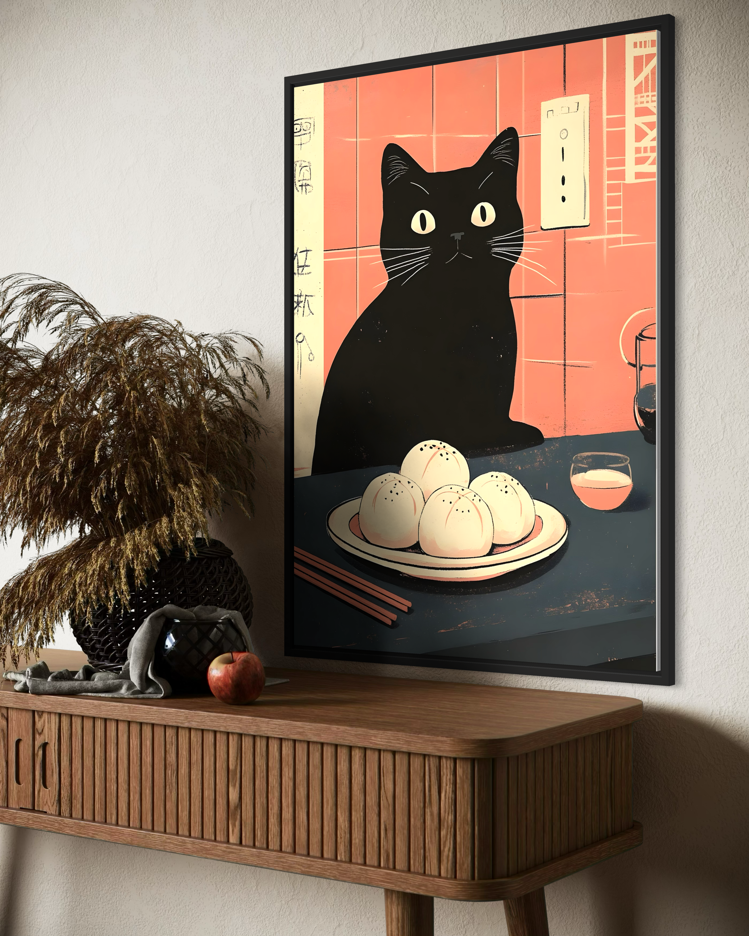 Black Cat No.7 Poster