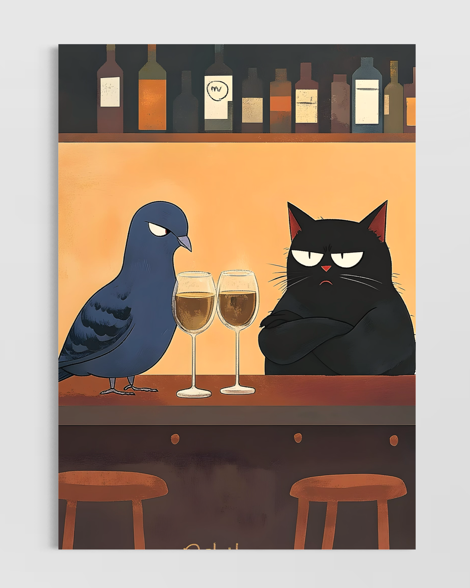 Black Cat No.6 Poster