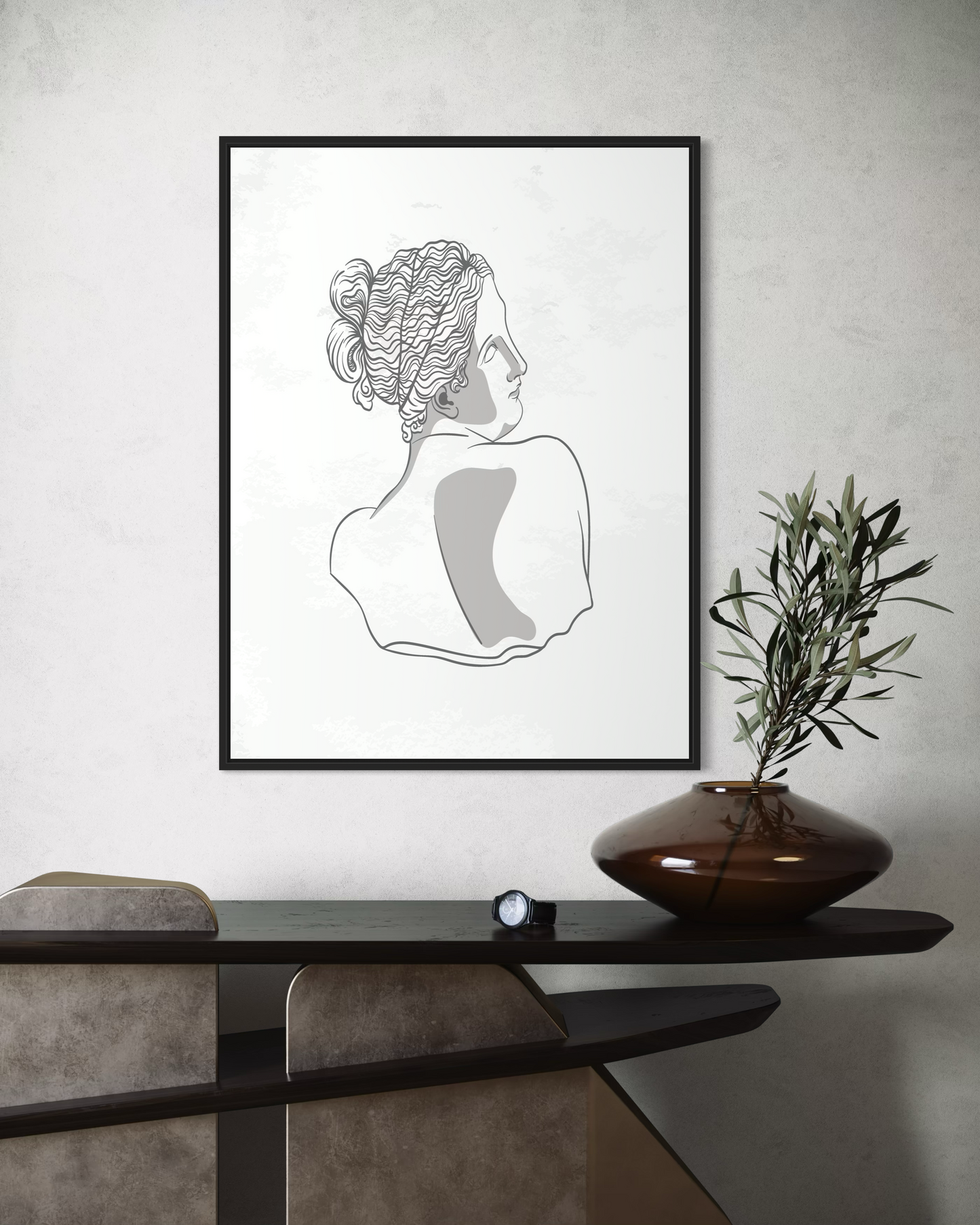 Minimalist Kadın No.6 Poster