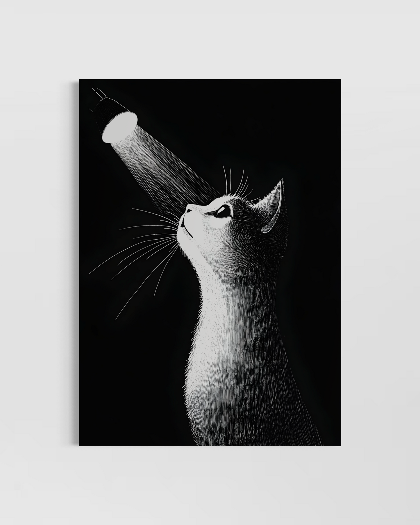 Black Cat Poster
