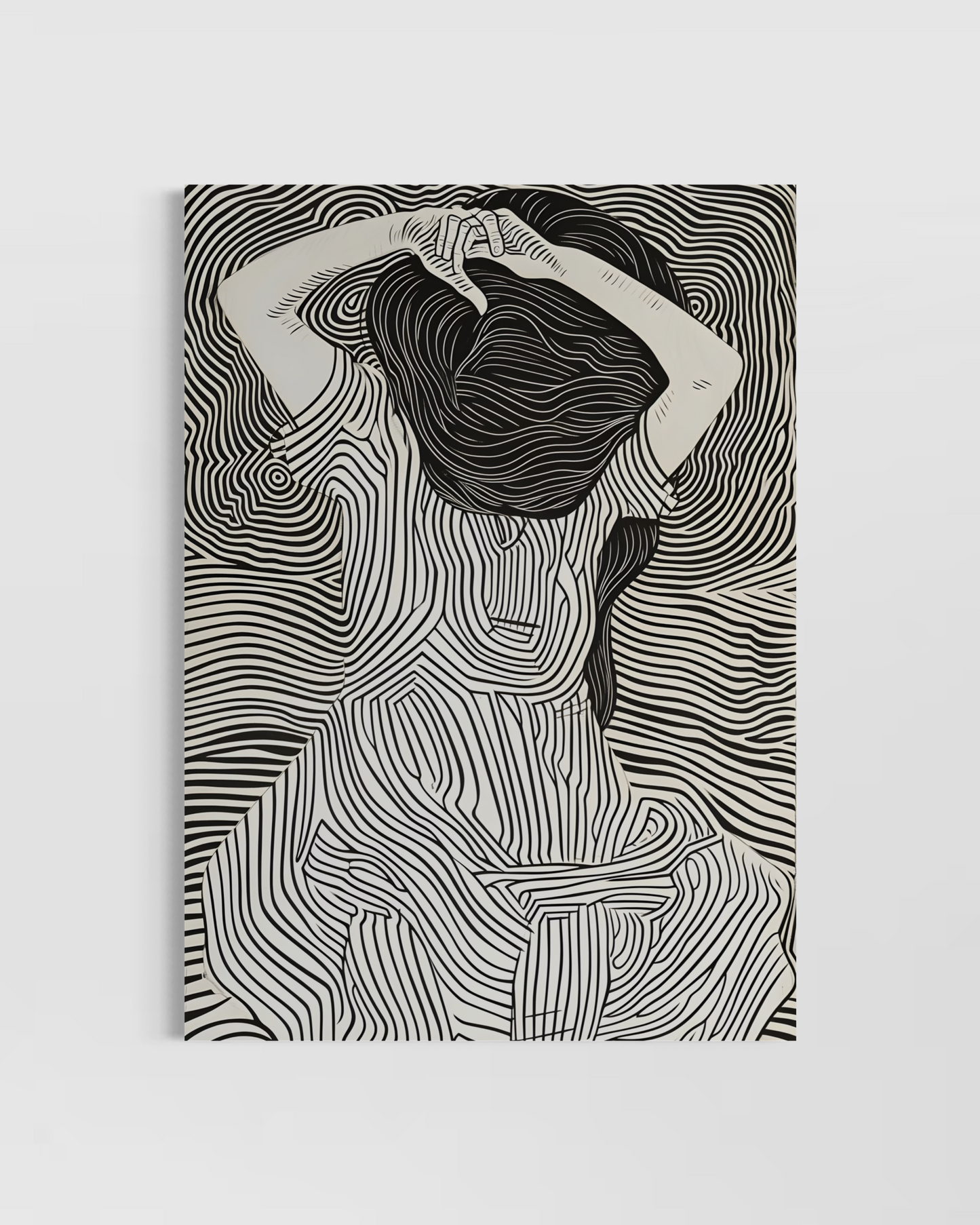 Dark Modern No.6 Poster