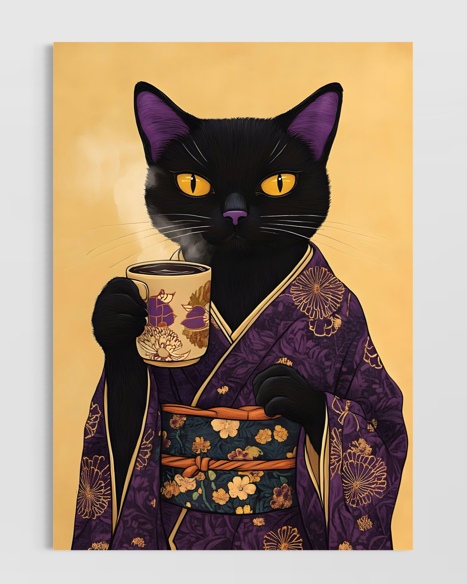 Black Cat No.5 Poster