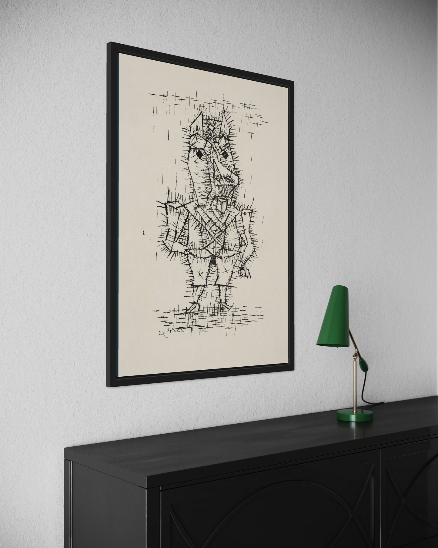 Dark Abstract No.14 Poster