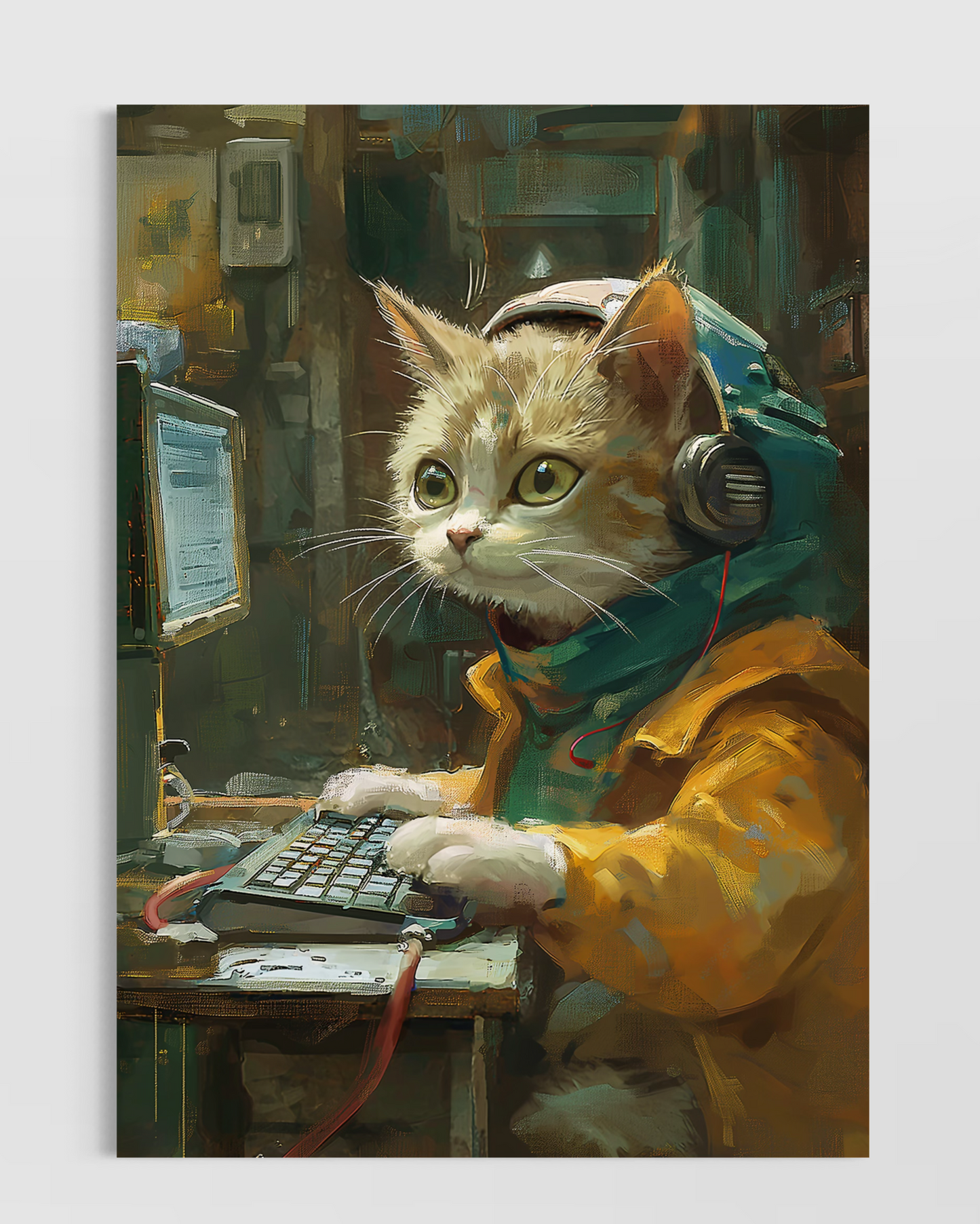 The Cat No.7 Poster