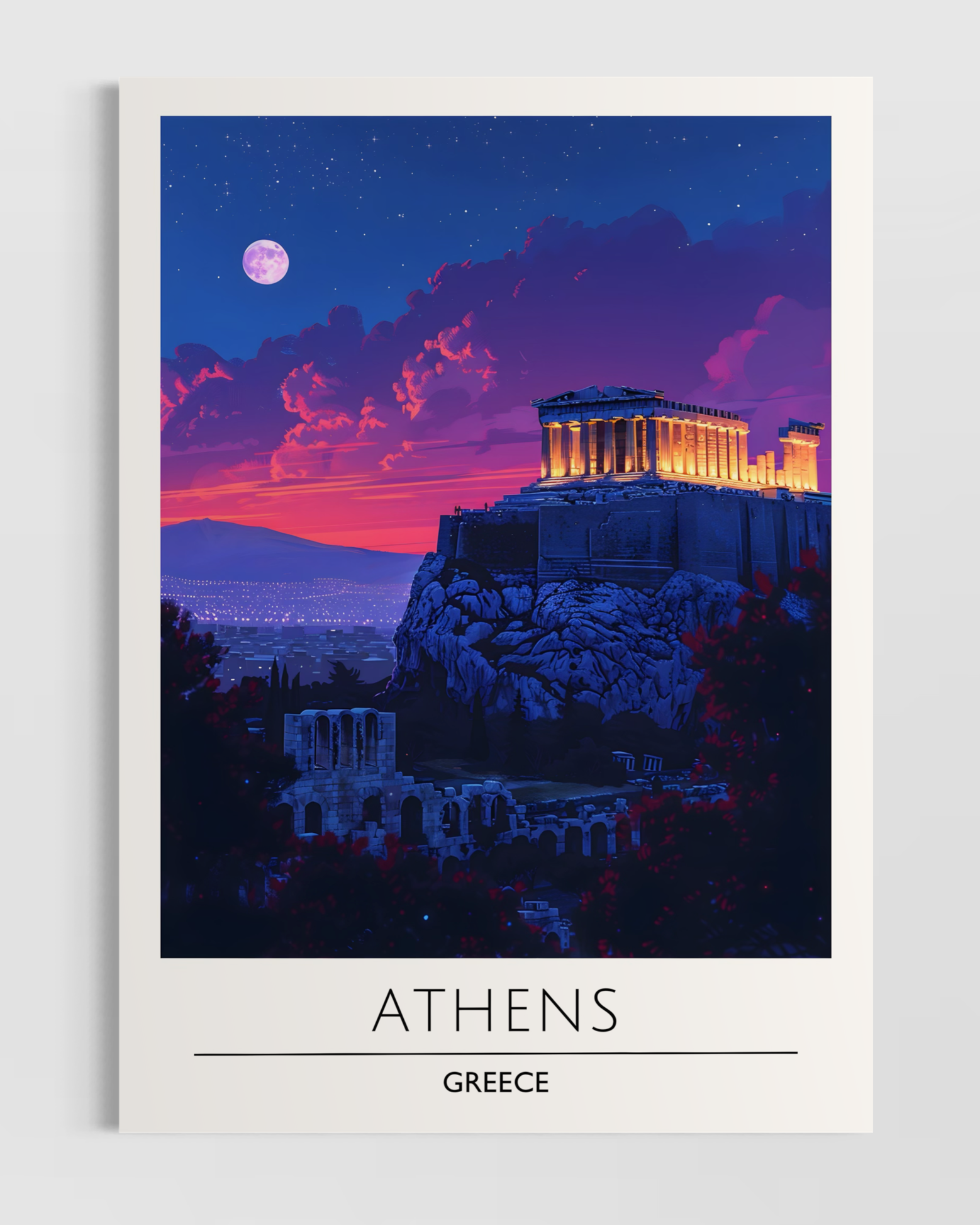Athens Poster