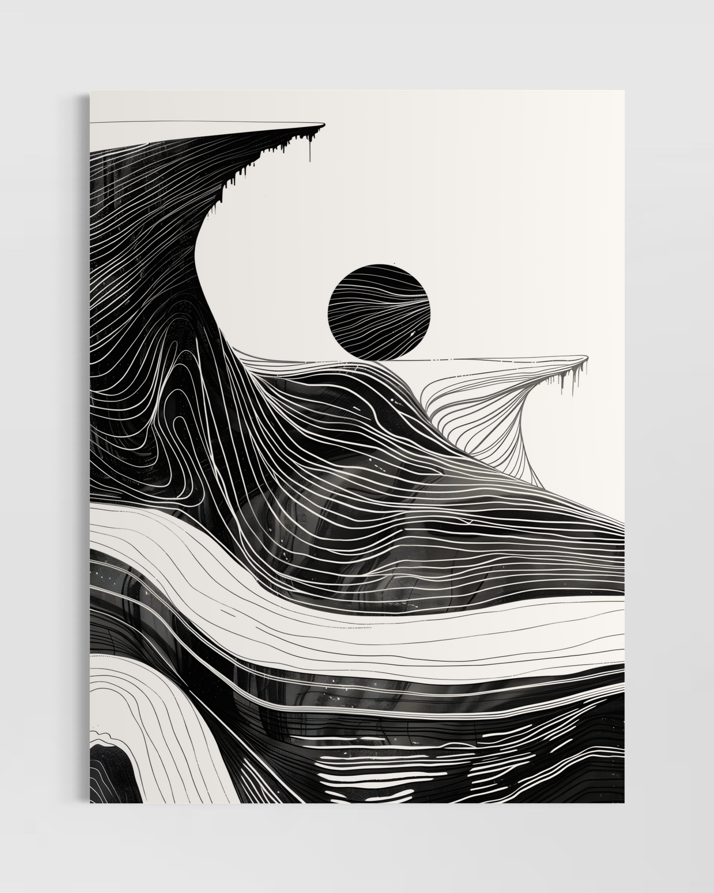 Dark Modern No.3 Poster
