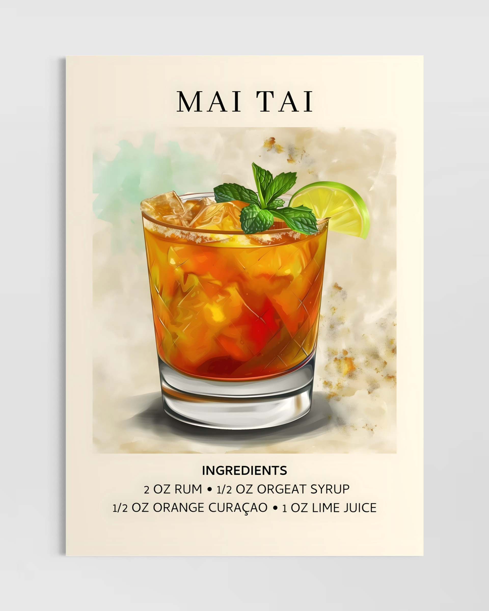 Mai Tai Poster