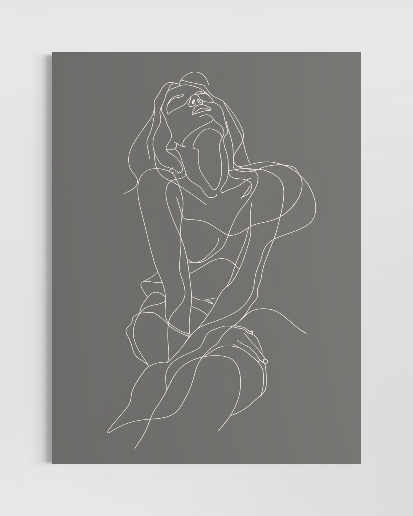 Minimalist Kadın No.2 Poster