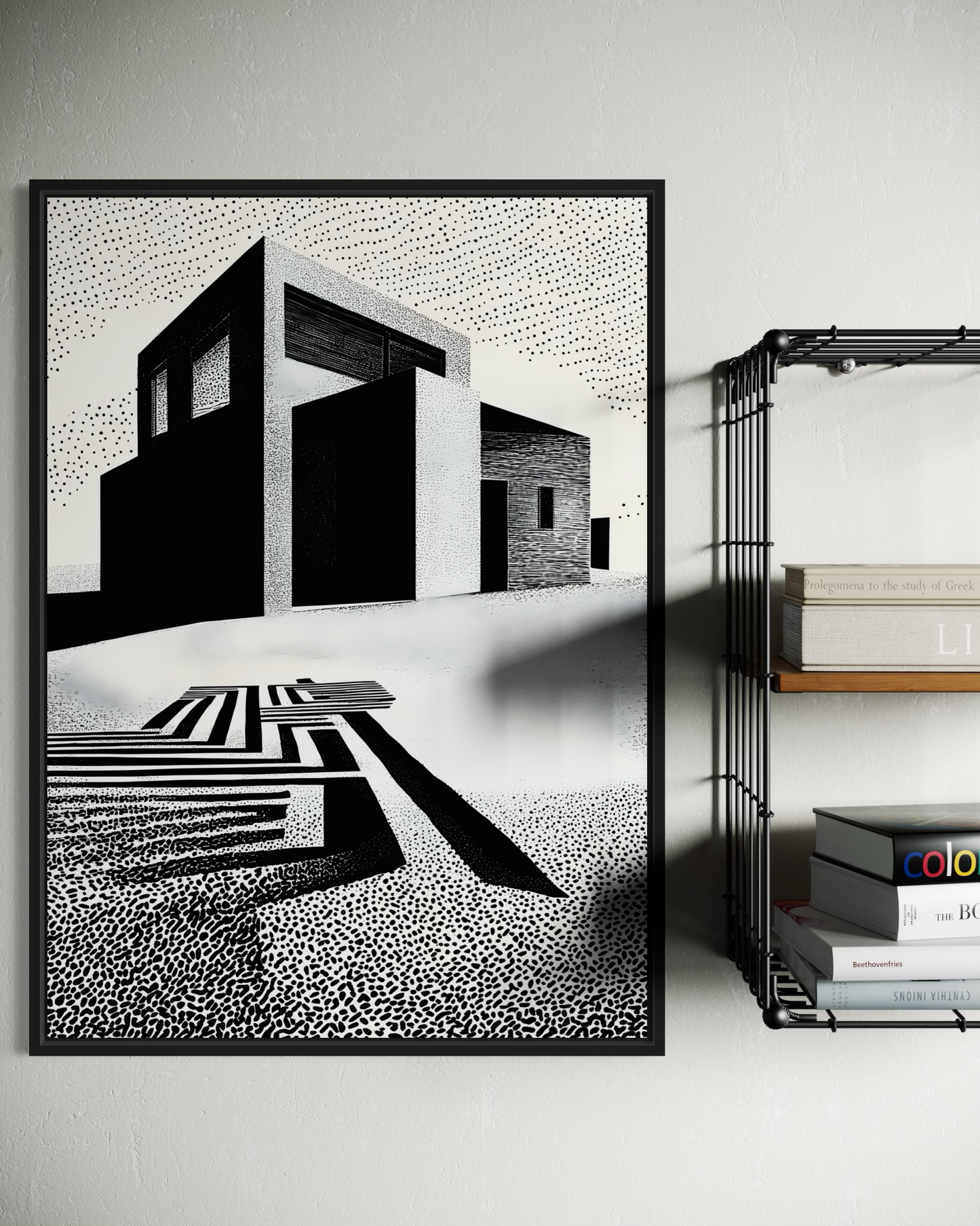 Dark Modern No.13 Poster