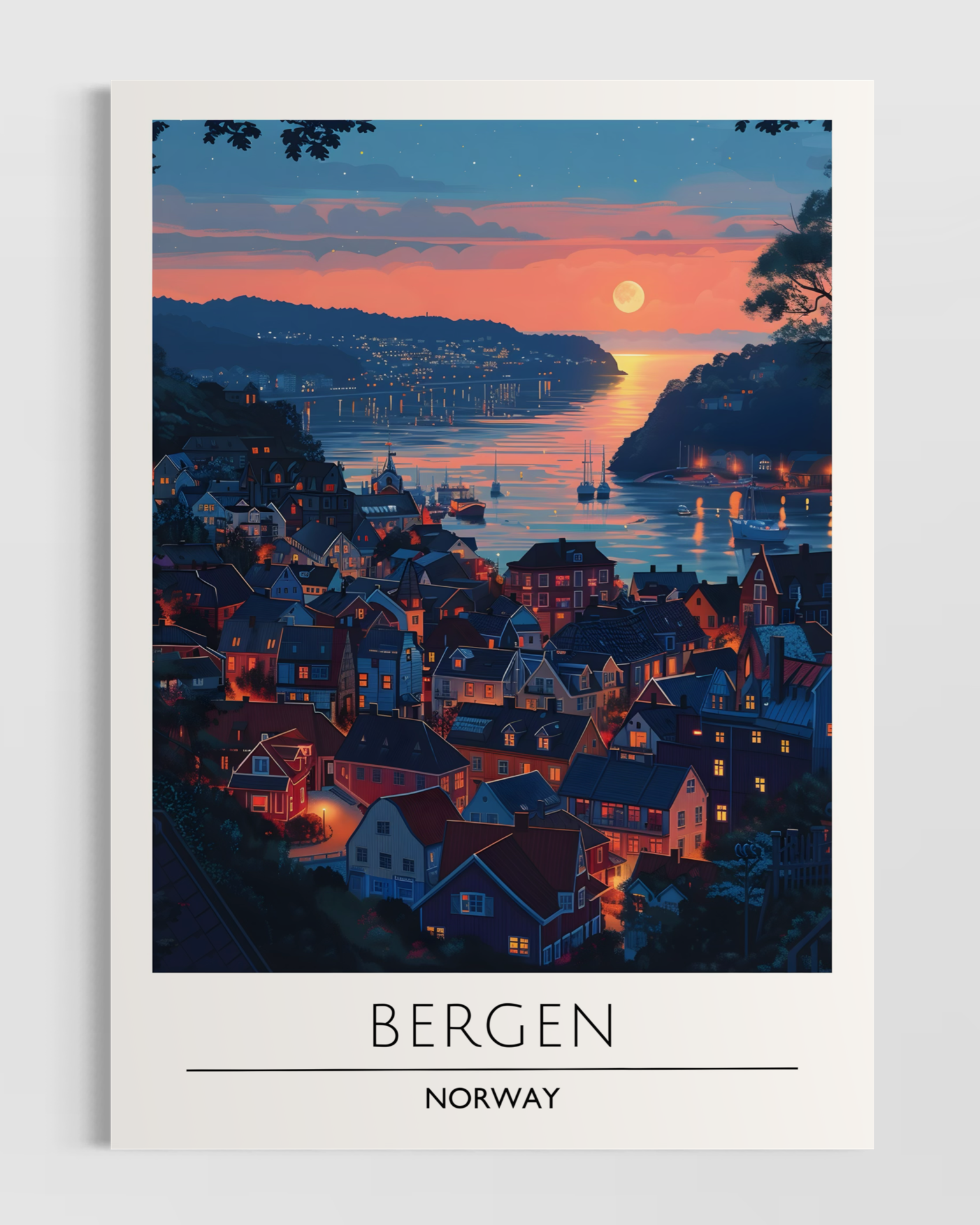 Bergen Poster