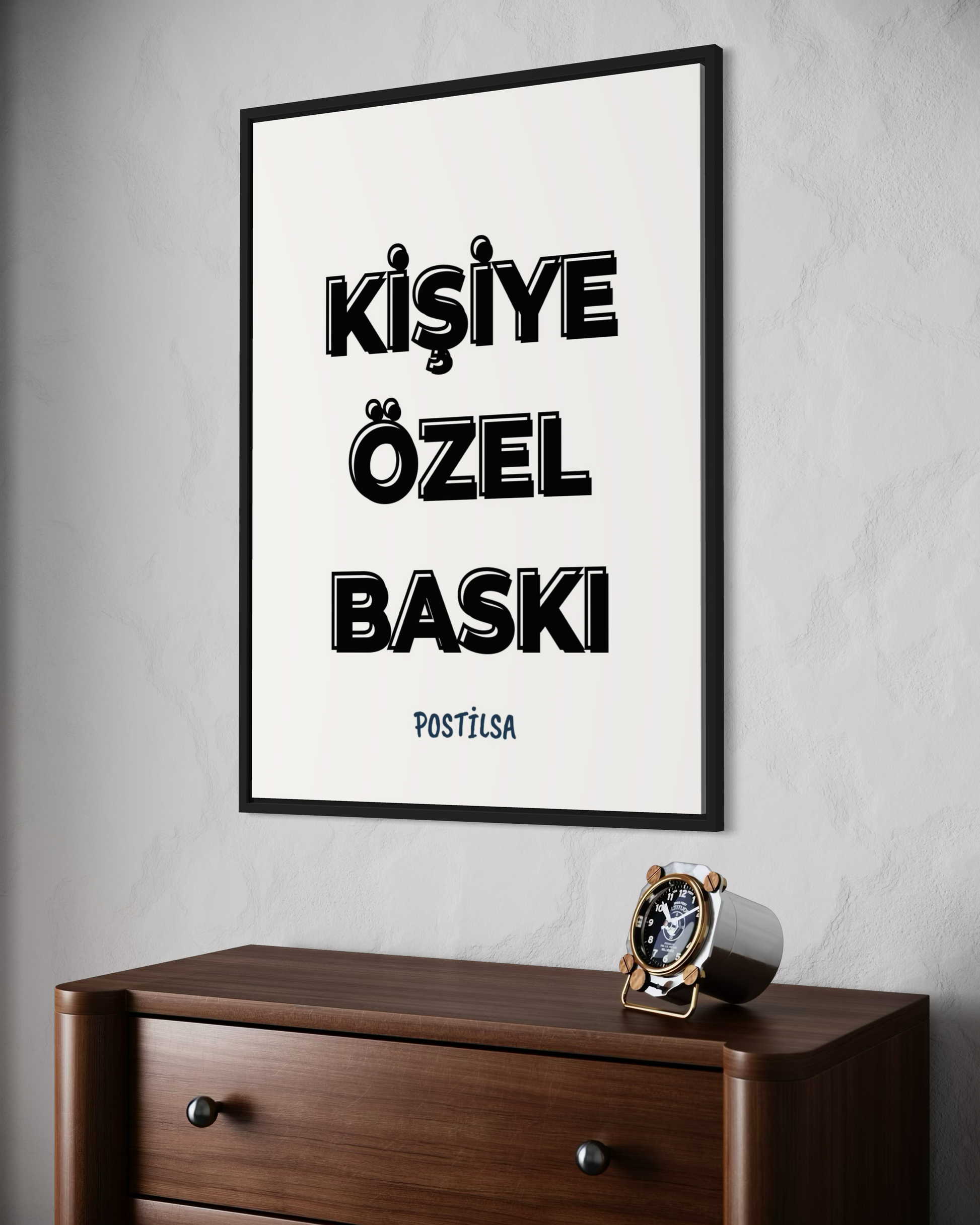 Kendi Dünyanı Yansıt – Kişisel Tasarım Posteri