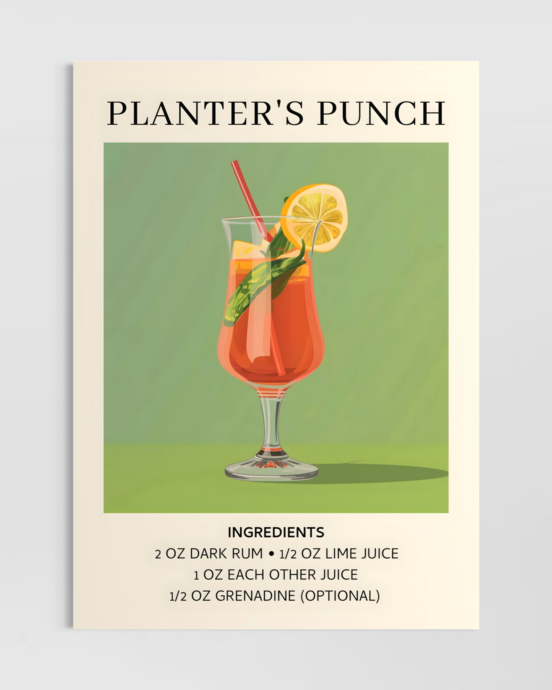 Planter's Punch Poster