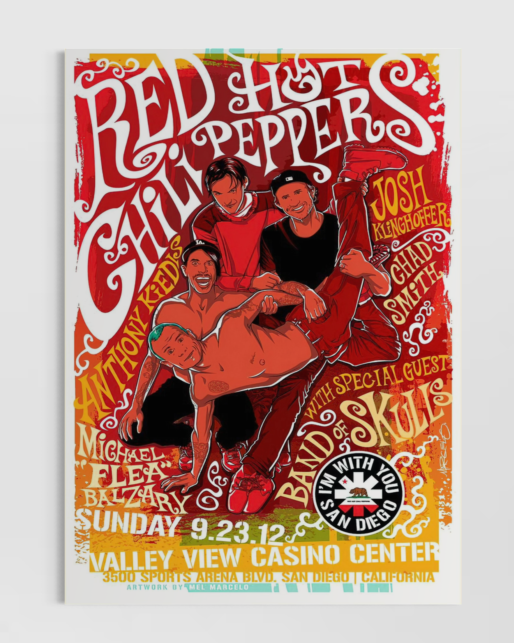 Red Hot Chili Peppers Poster – Postilsa