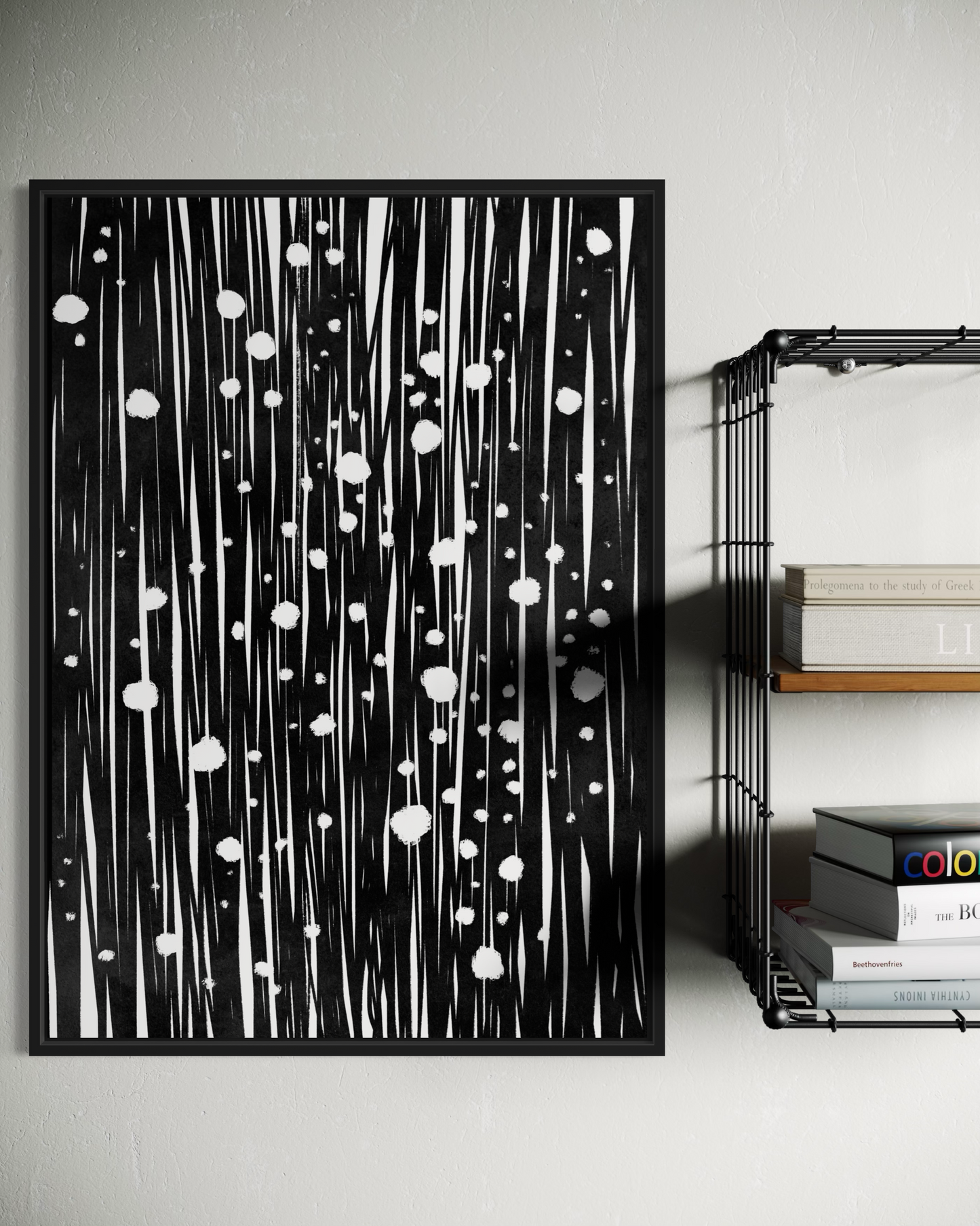 Dark Abstract No.11 Poster