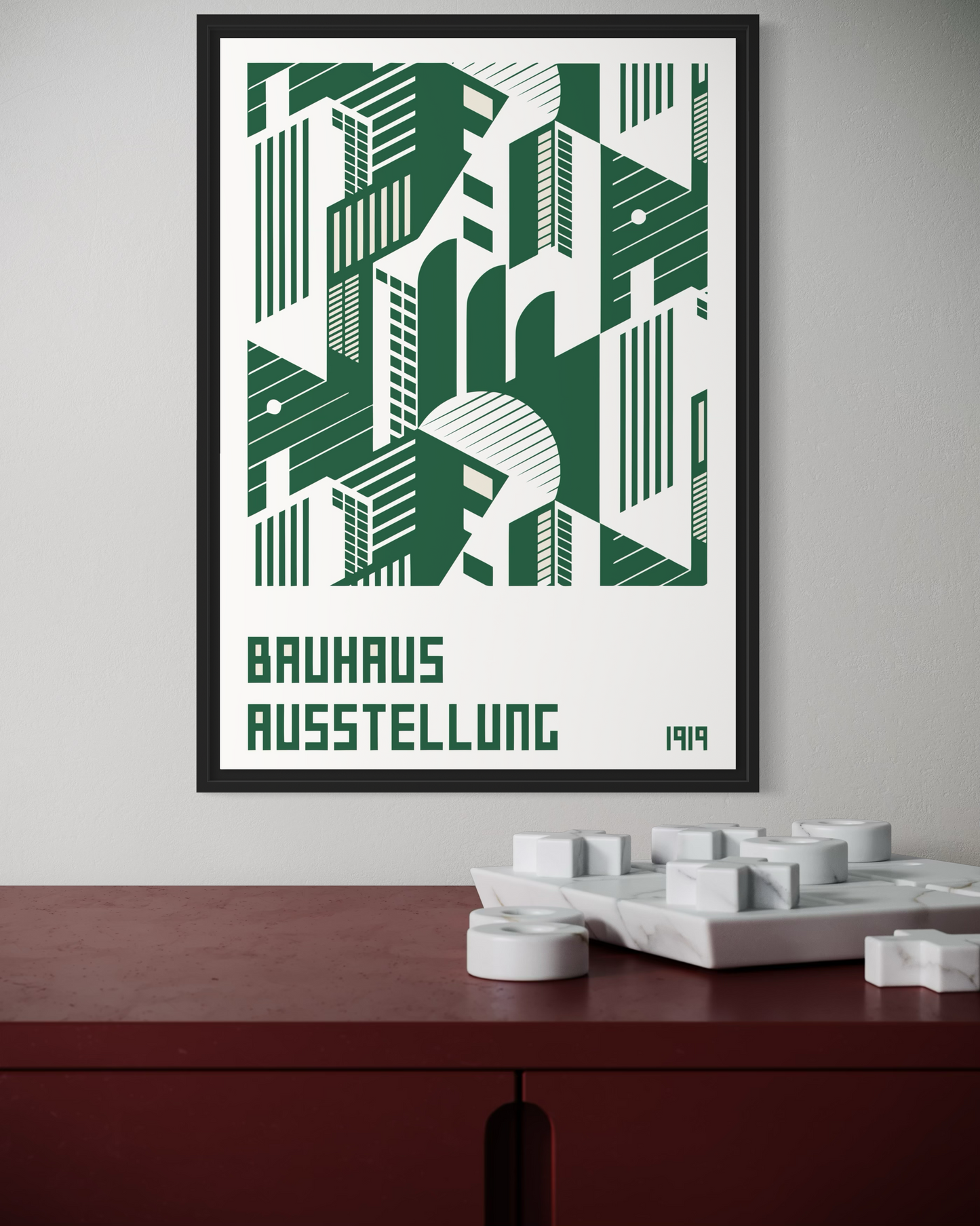 Bauhaus No.9 Poster