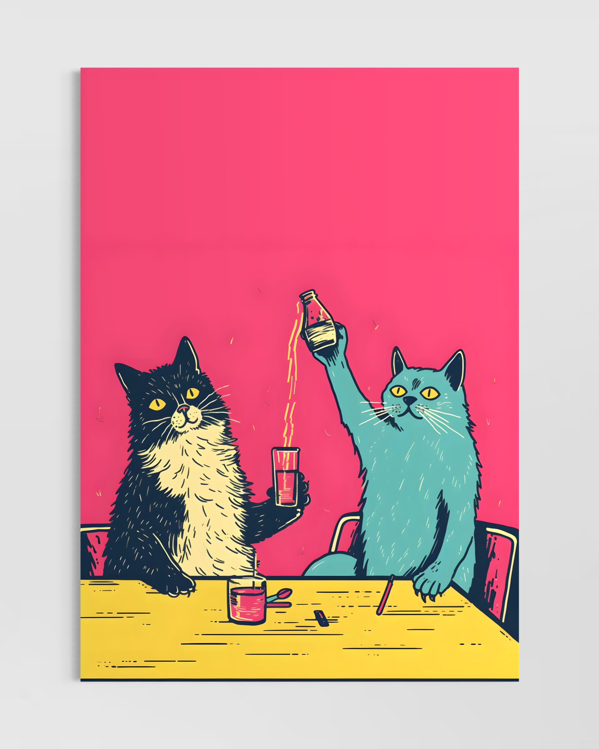 İçkiler Bizden, Miyavv Senden Poster