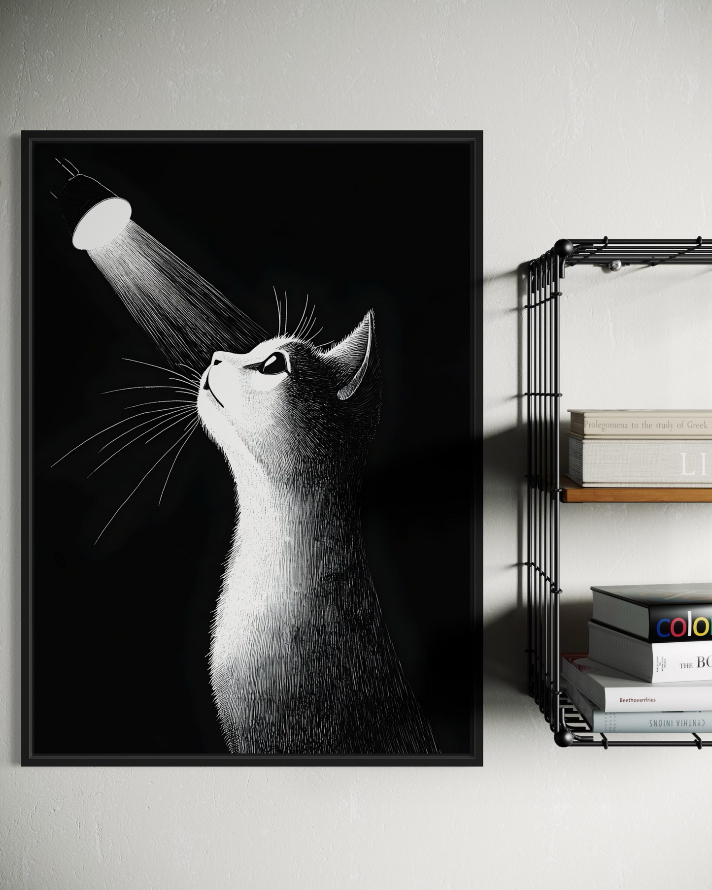 Black Cat Poster