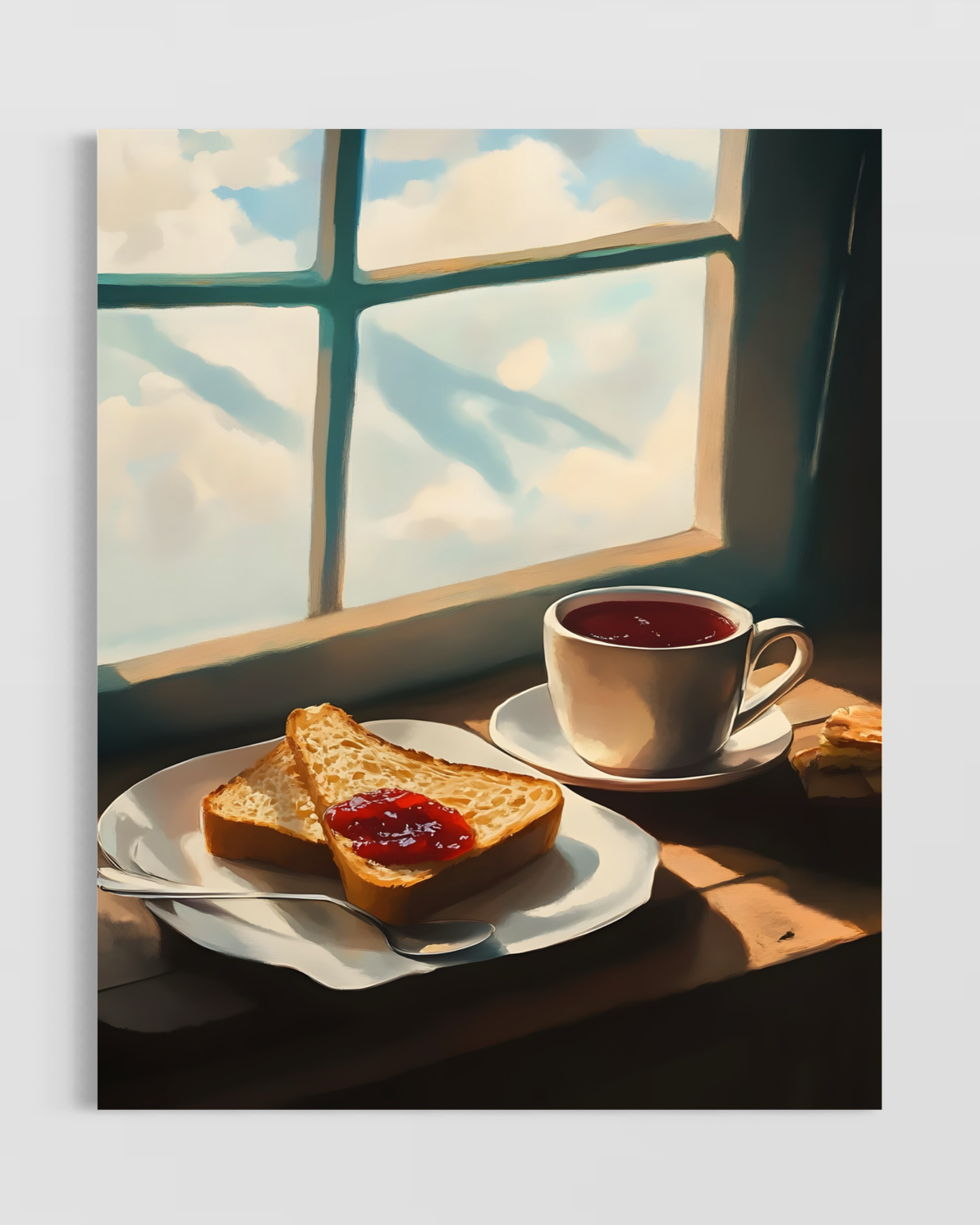 Breakfast Time Poster