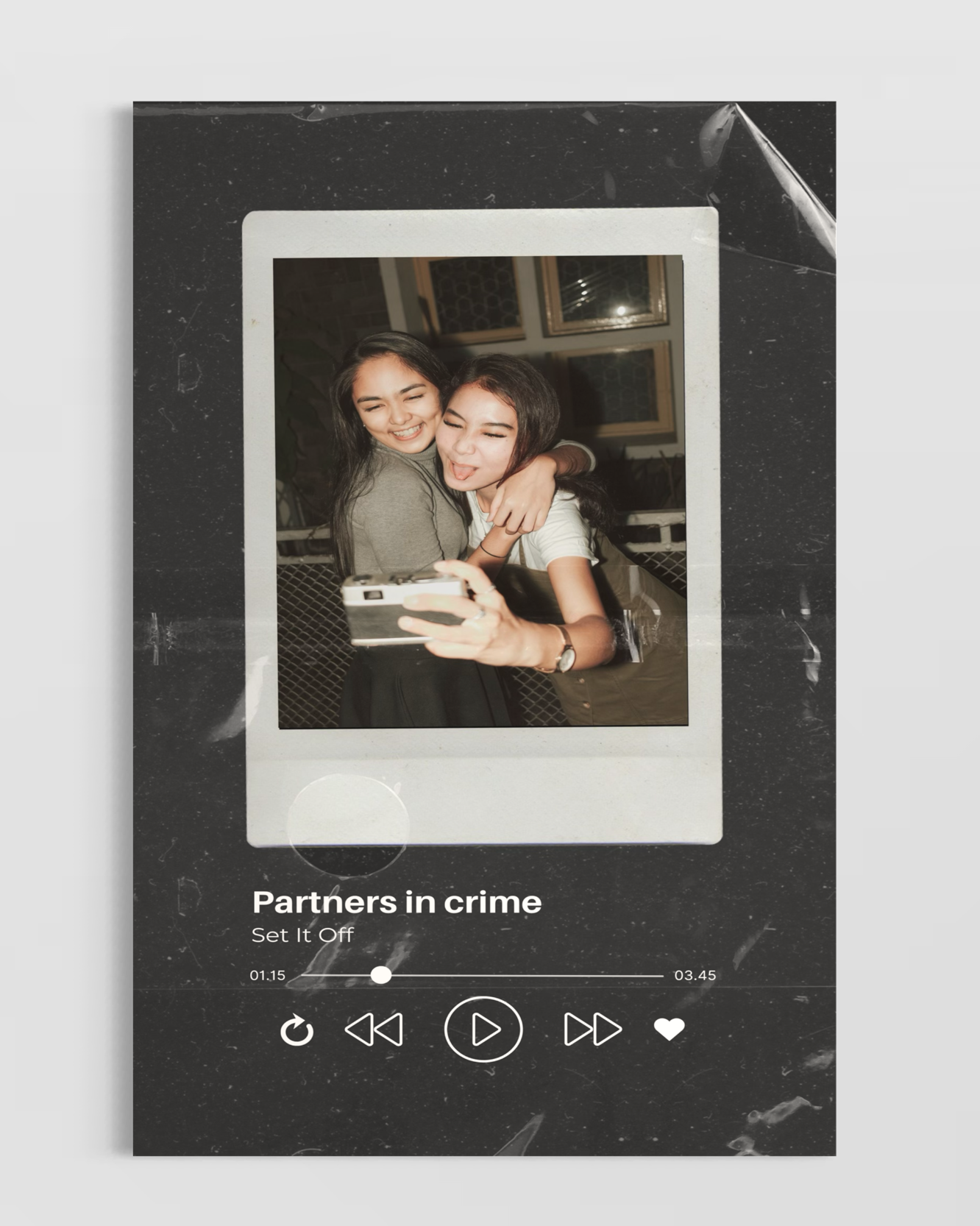 Kişiye Özel Partners In Crime Poster- Özel Tasarım