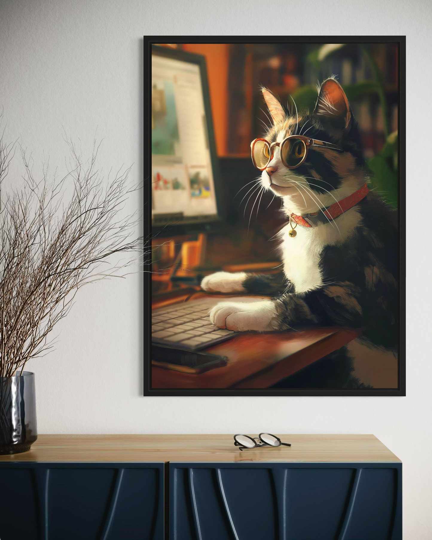 The Cat No.8 Poster