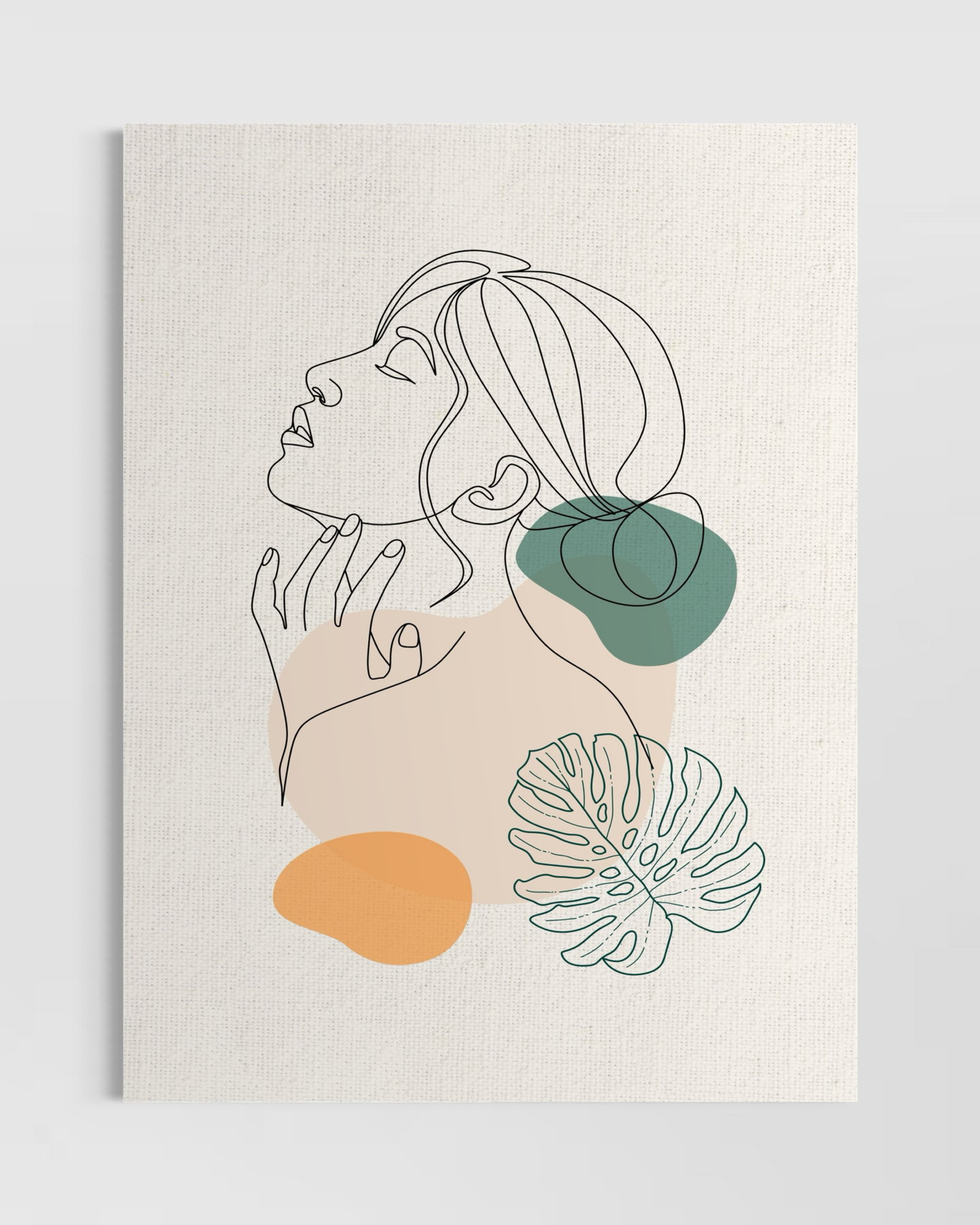 Minimalist Kadın No.8 Poster