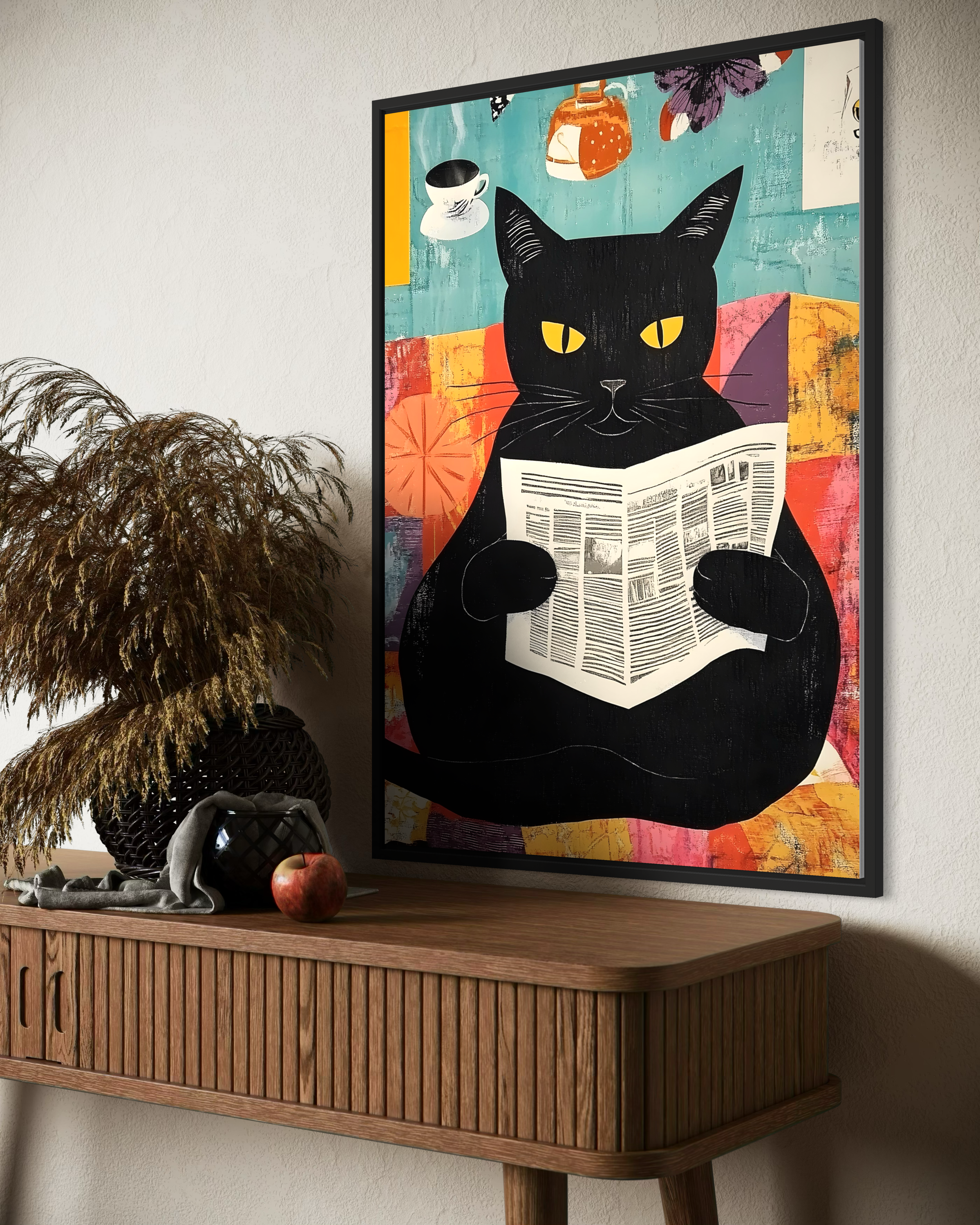Black Cat No.2 Poster