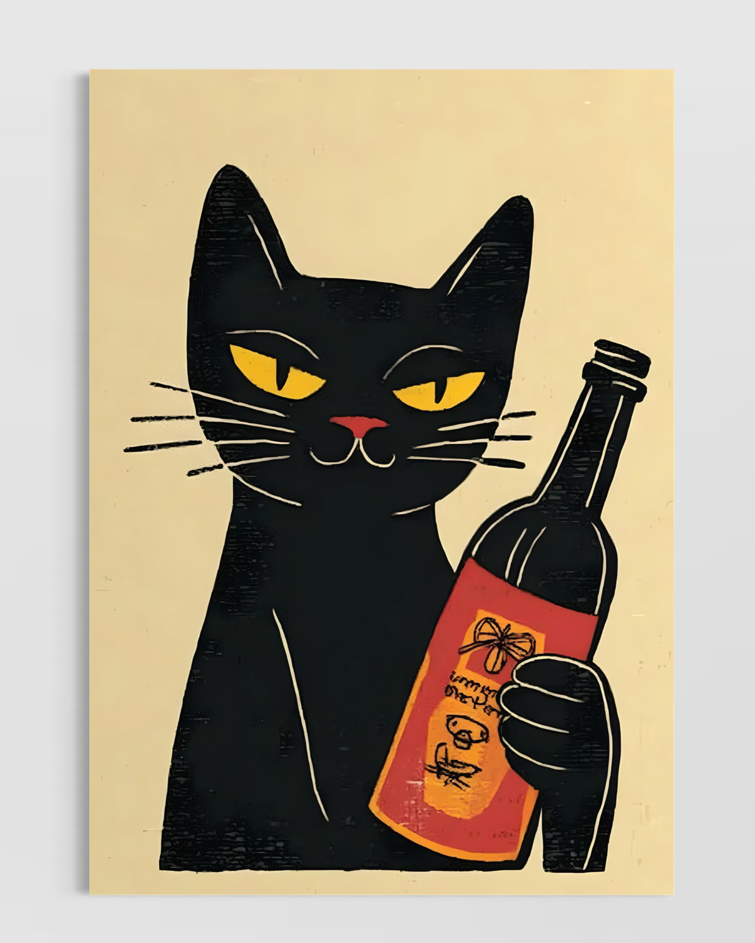 Black Cat No.3 Poster
