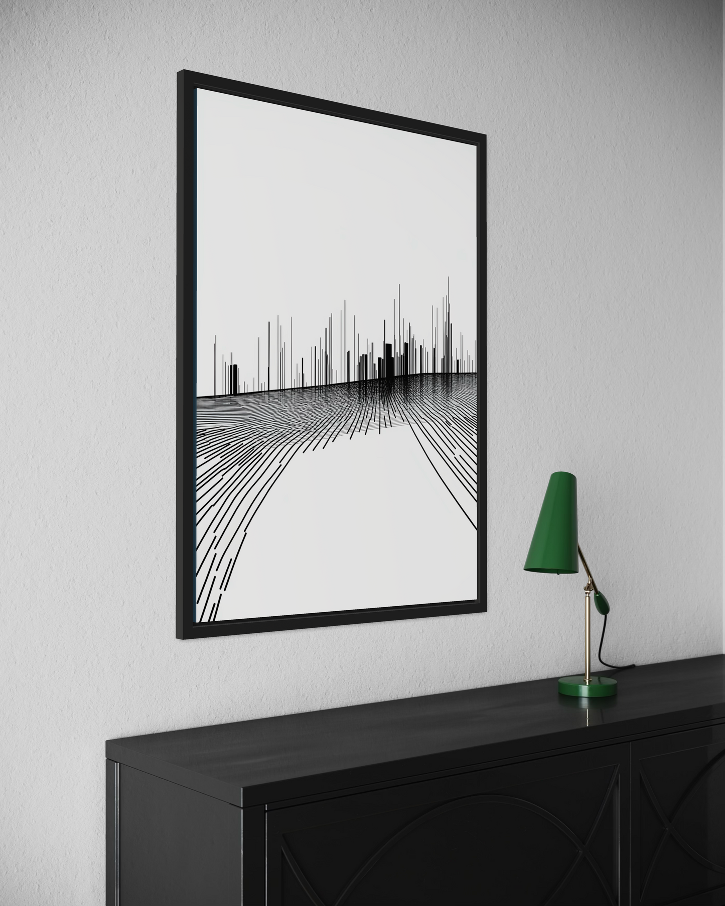 Dark Modern No.8 Poster