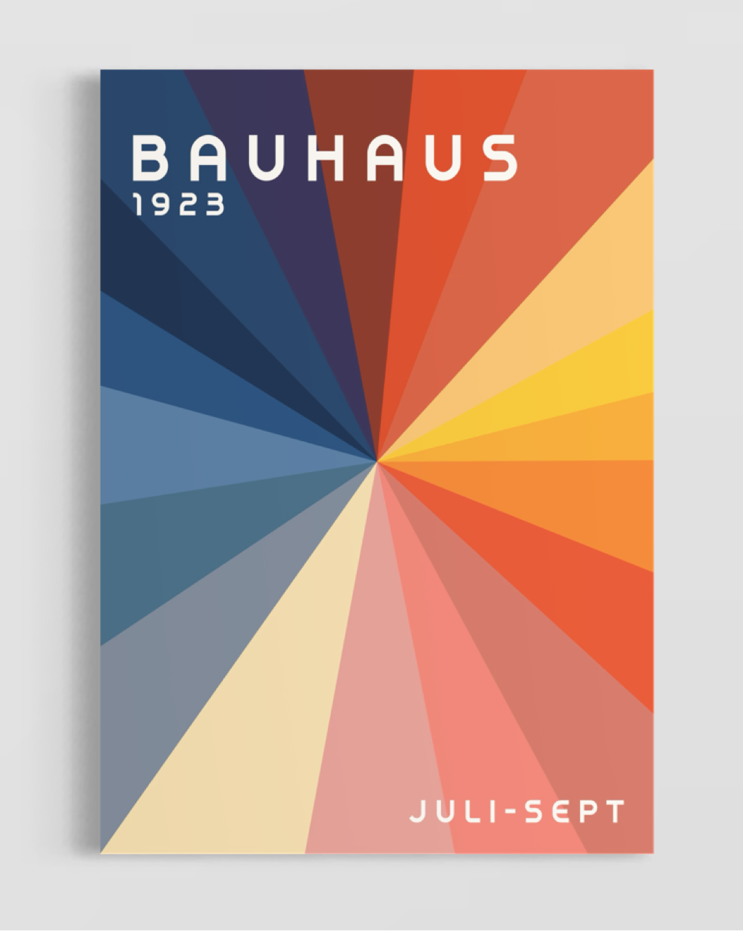 Bauhaus No.6 Poster