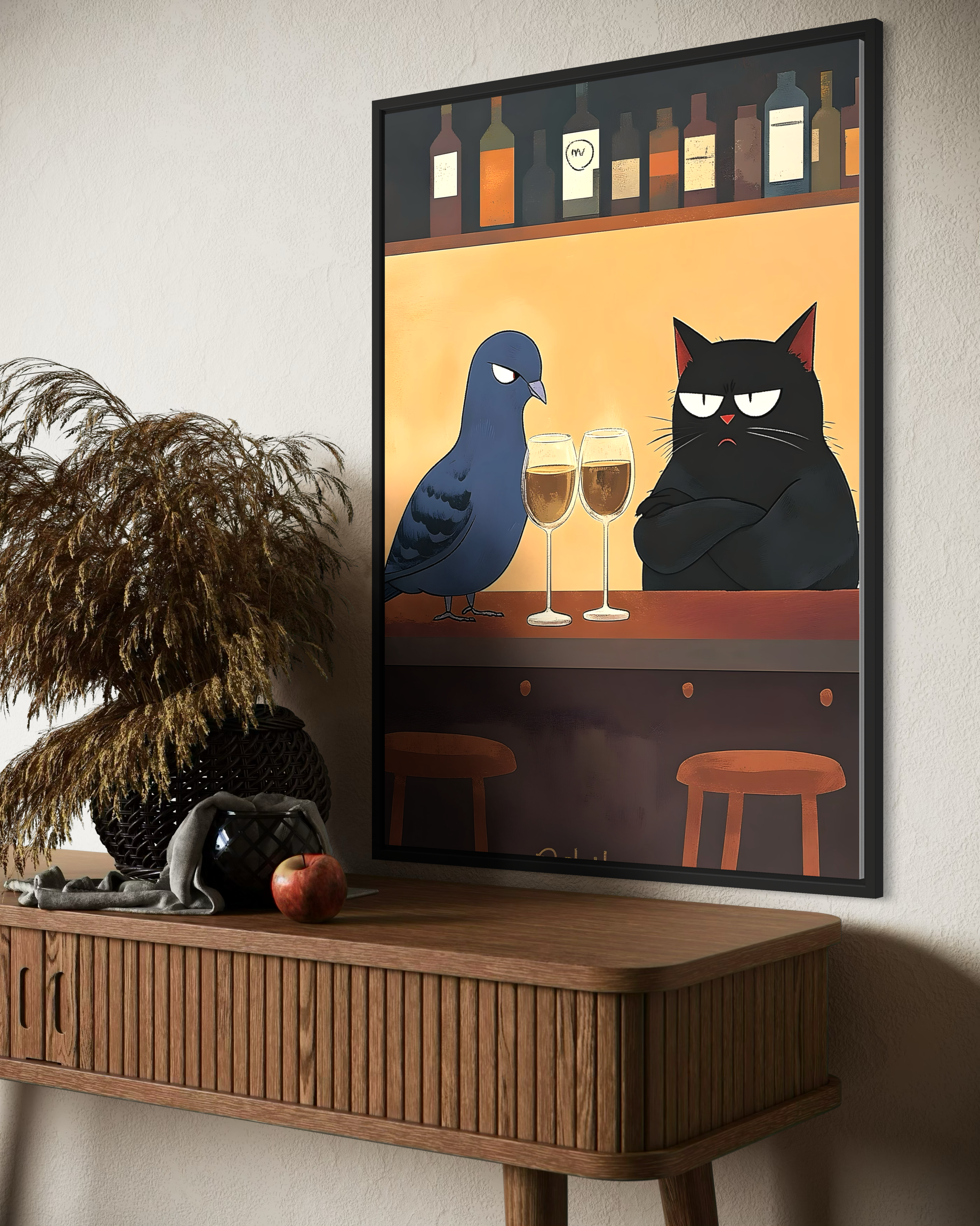 Black Cat No.6 Poster