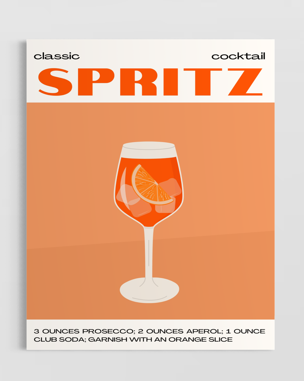 Aperol Spritz Poster