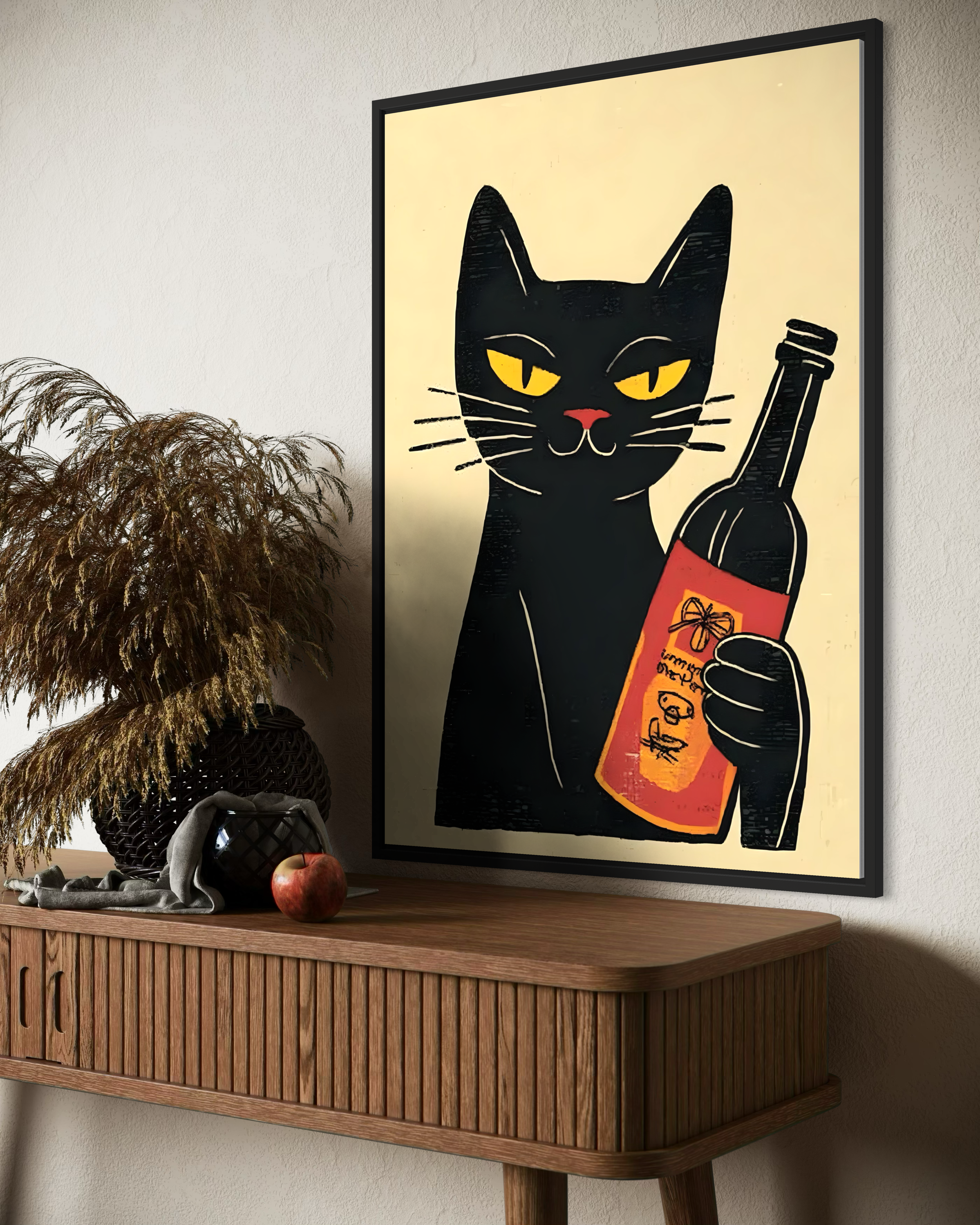 Black Cat No.3 Poster