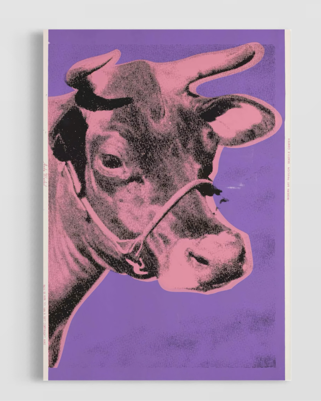 Andy Warhol The Cow Poster