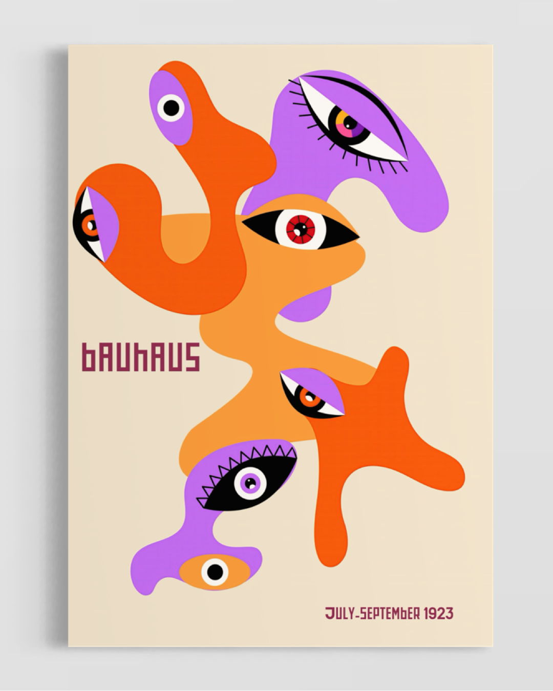 Bauhaus No.7 Poster