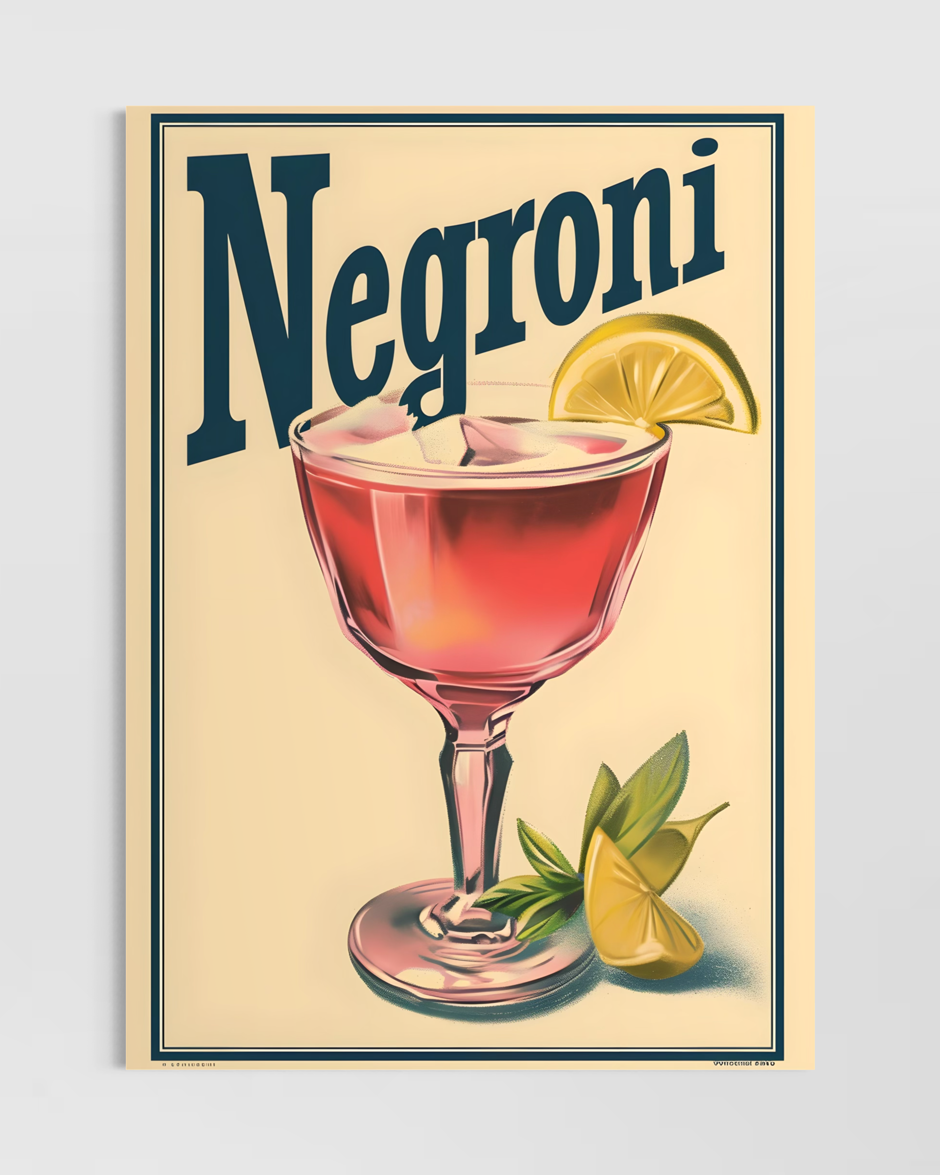 Negroni Poster