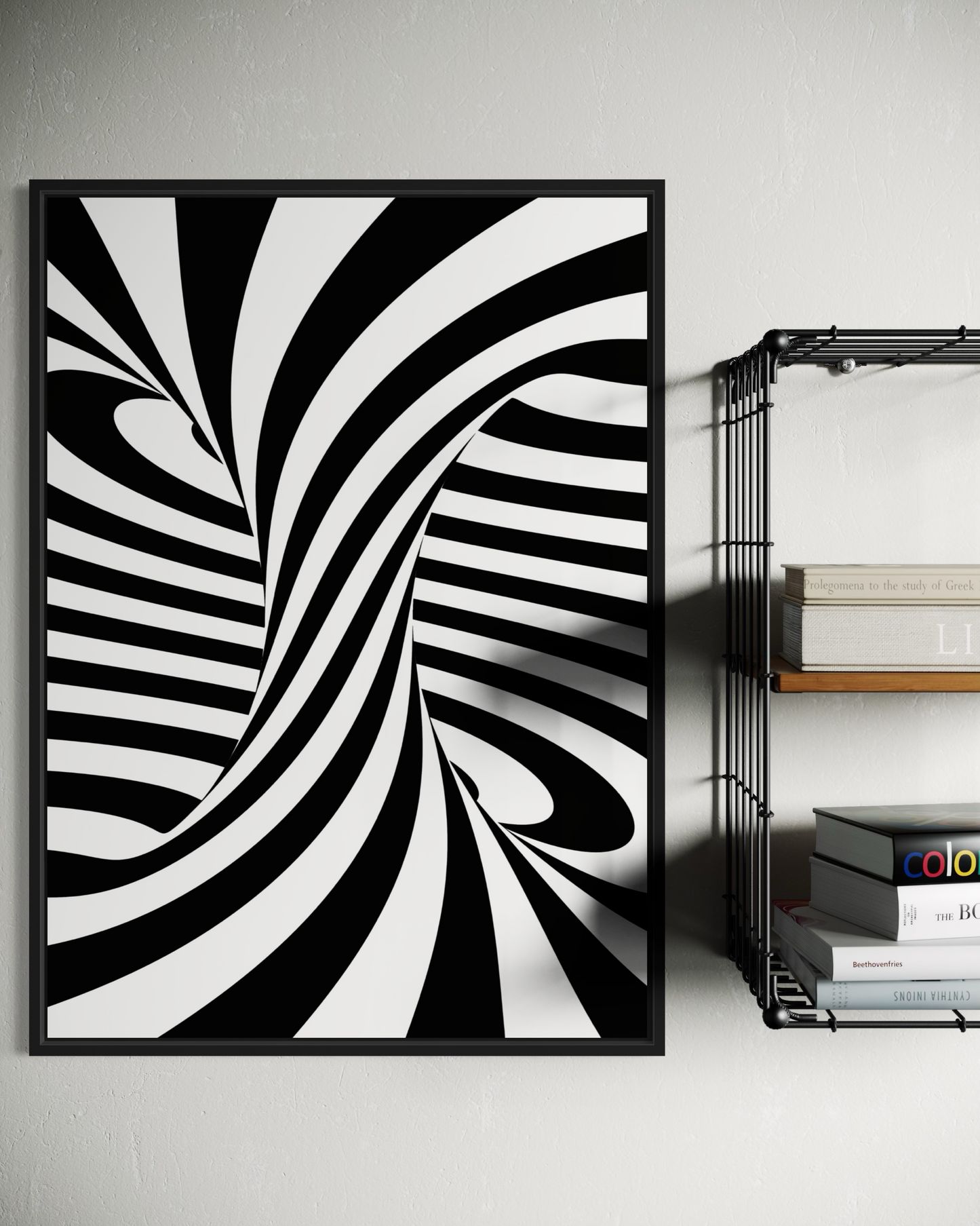 Dark Abstract No.12 Poster
